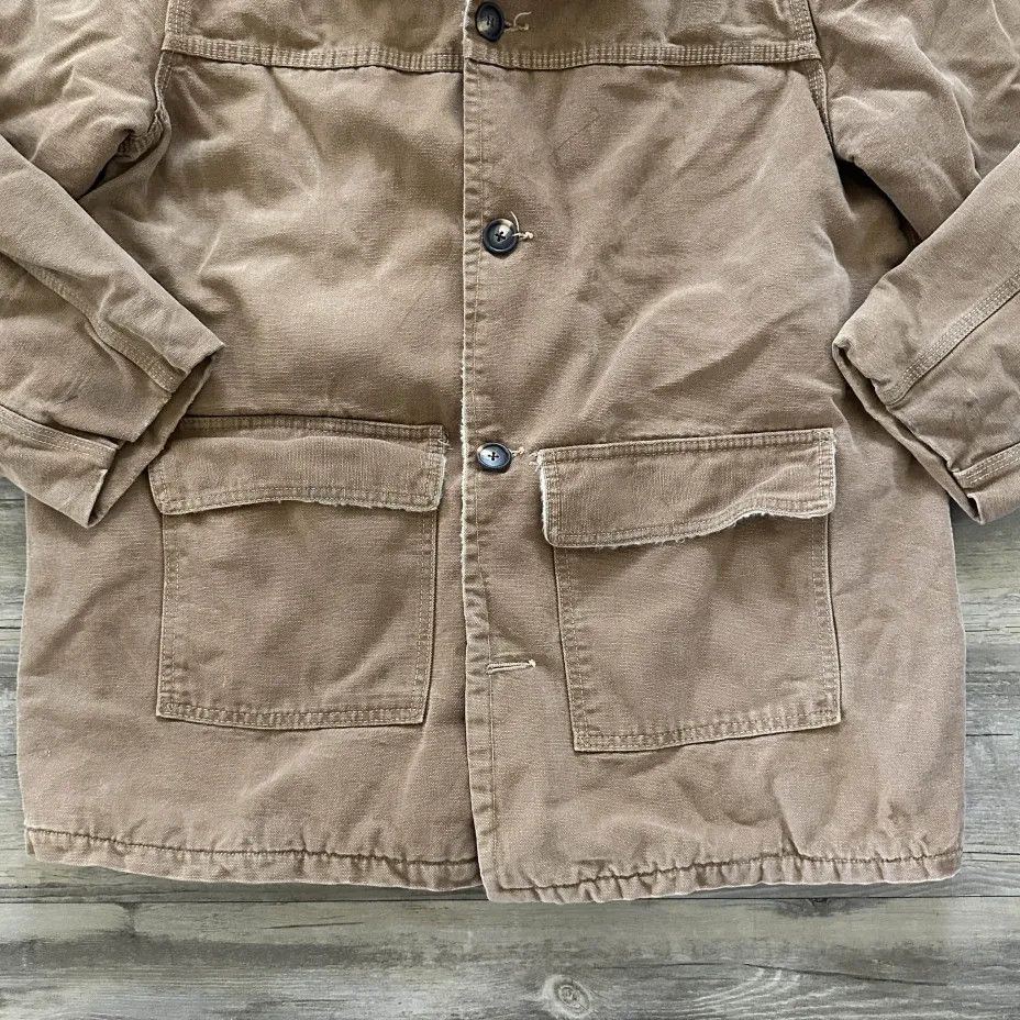 Carhartt Vintage 70s Carhartt Western Chore Sherpa Lined Jacket Size US XL / EU 56 / 4 - 2 Thumbnail