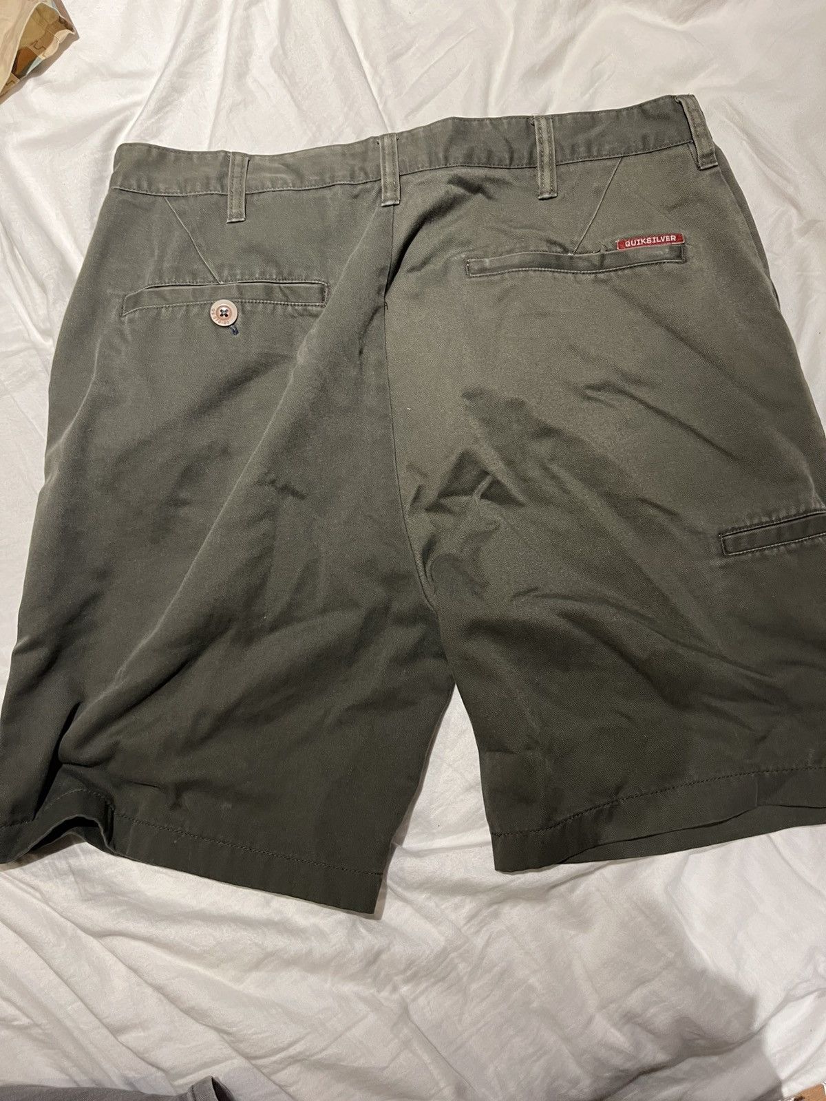 Quiksilver QuikSilver Green Shorts Size US 36 / EU 52 - 2 Thumbnail