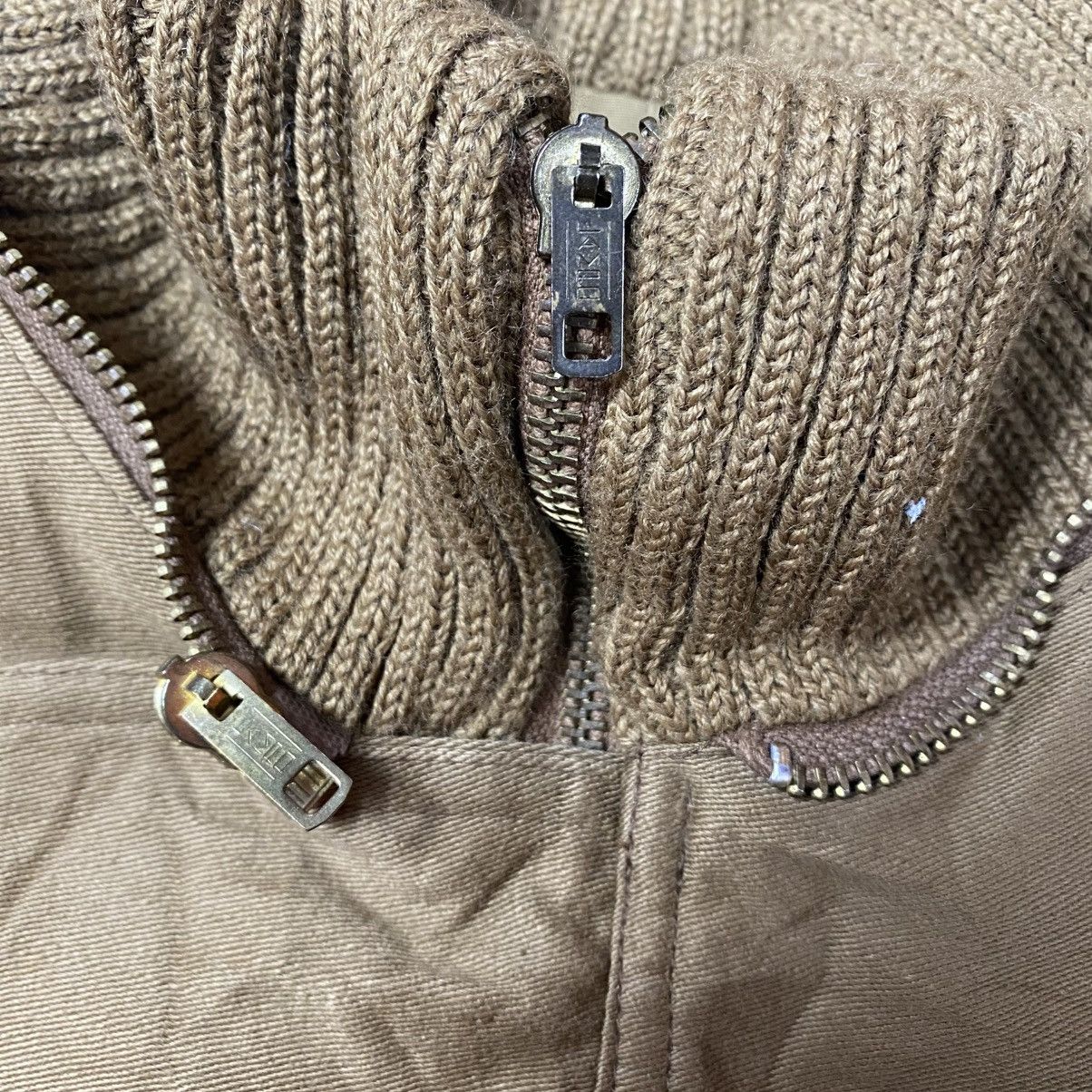 Salvatore Ferragamo × Vintage Salvatore Ferragamo Firenze Fur Flight Jacket Size US M / EU 48-50 / 2 - 11 Thumbnail