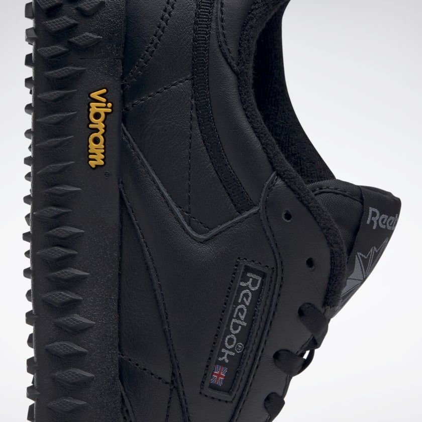 Reebok Reebok x Vibram Club C Black Leather Sneakers Size US 10.5 / EU 43-44 - 9 Thumbnail