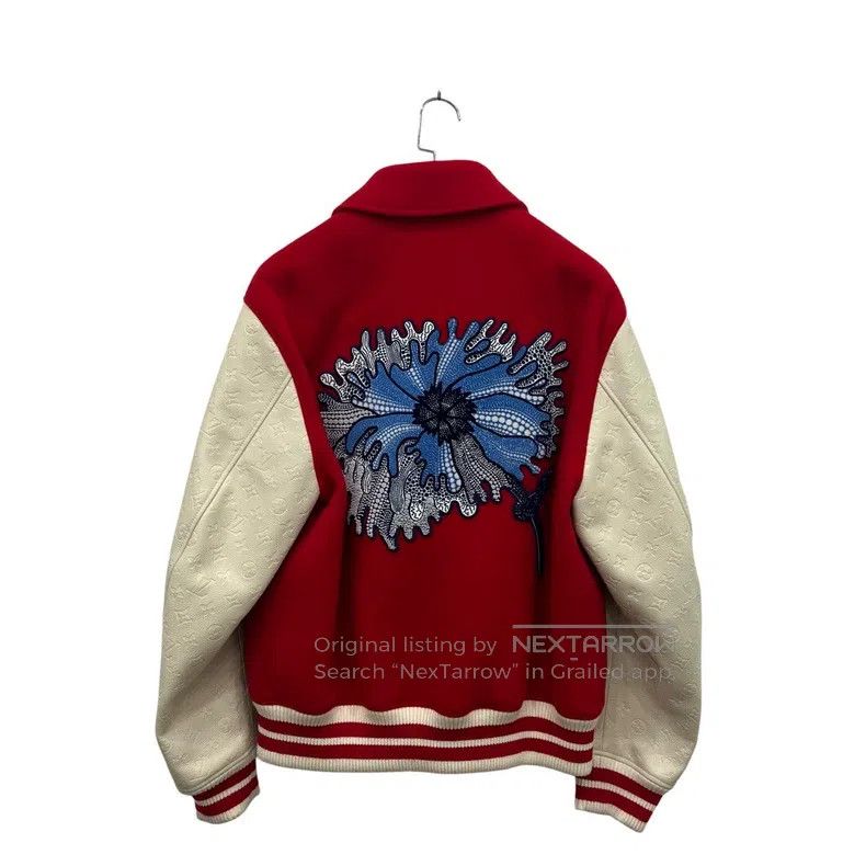 Louis Vuitton Louis Vuitton Yayoi Kusama Baseball Jacket Size US M / EU 48-50 / 2 - 2 Thumbnail