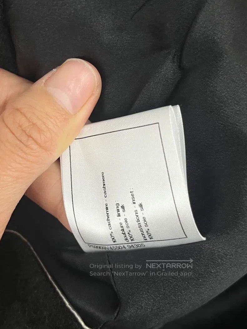 Chanel Chanel Black fur-matched silk collar jacket Size XXS / US 00 / IT 34 - 7 Thumbnail