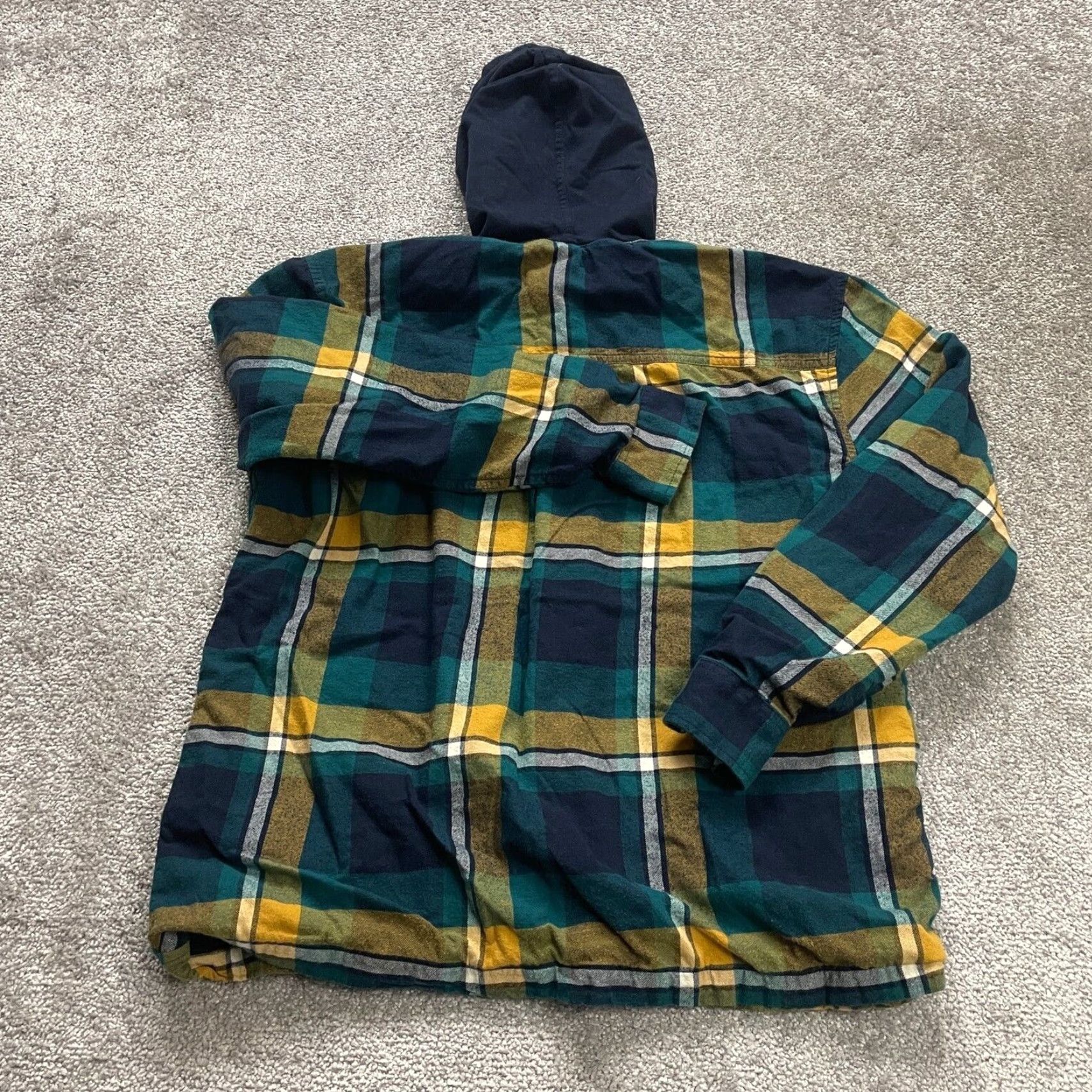 Eddie Bauer Eddie Bauer Hoodie Jacket Women M Multicolor Plaid Lined Button Down Casual Jacket Size M / US 6-8 / IT 42-44 - 2 Thumbnail