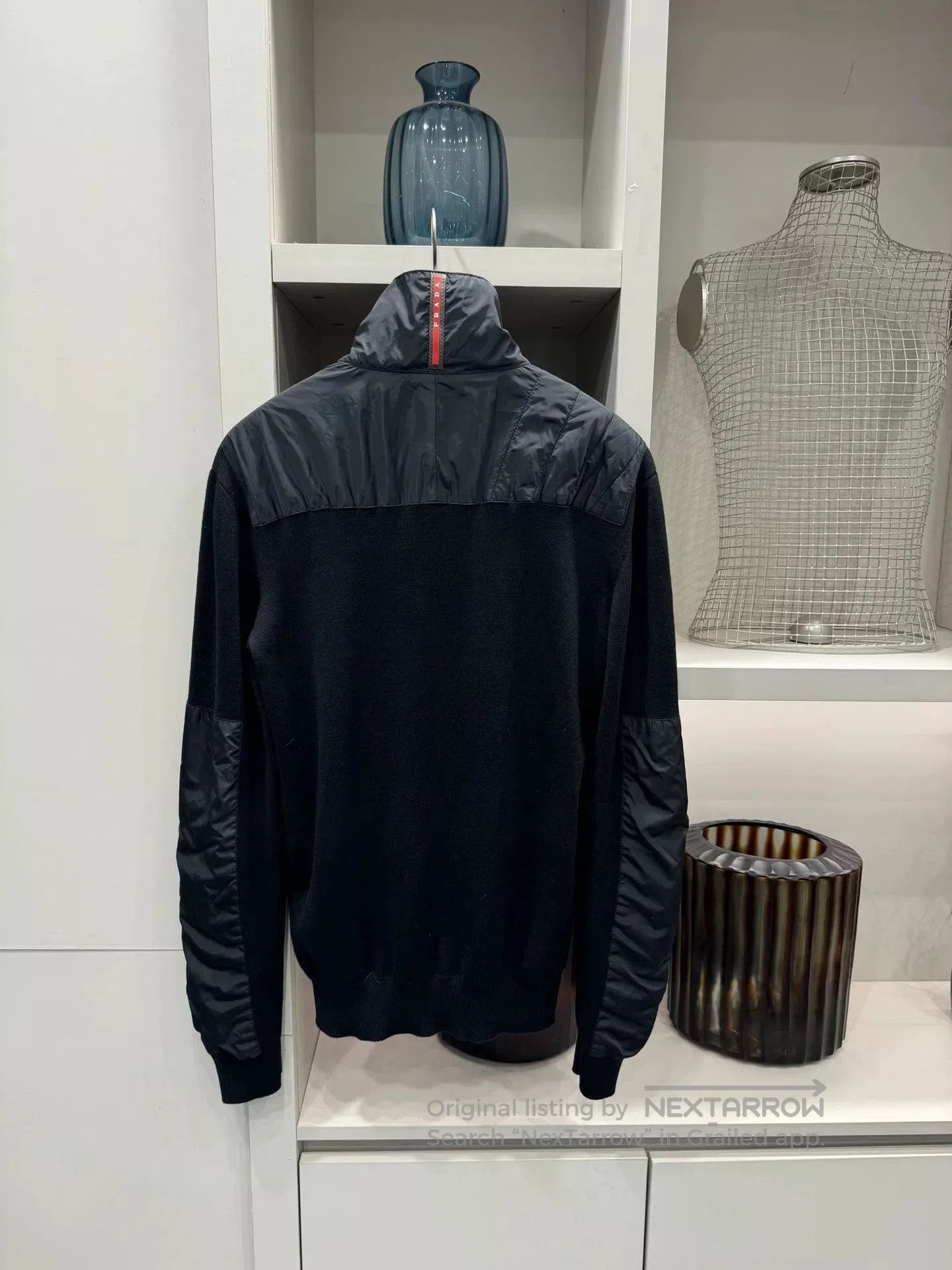 Prada PRADA Red Label Nylon Wool Jacket. Size US M / EU 48-50 / 2 - 2 Thumbnail