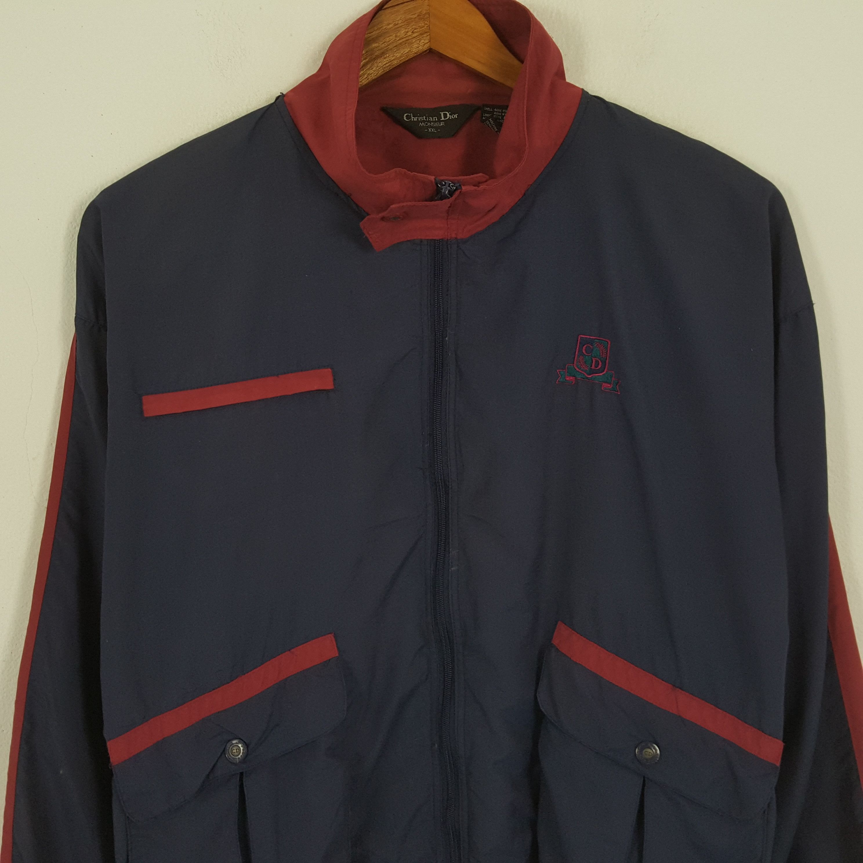 Christian Dior Monsieur × Vintage Vintage CHRISTIAN DIOR Italian Fashion Brand Jacket Size US XXL / EU 58 / 5 - 4 Thumbnail