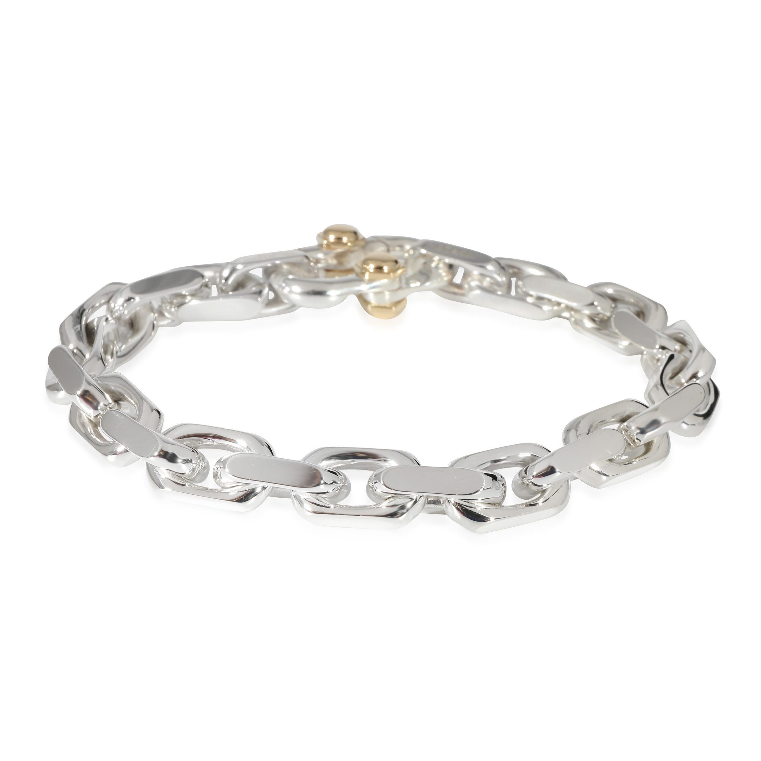Tiffany & Co. Tiffany & Co. 1837 Makers Mark Bracelet in Yellow Gold/Sterling Silver Size ONE SIZE - 1 Thumbnail