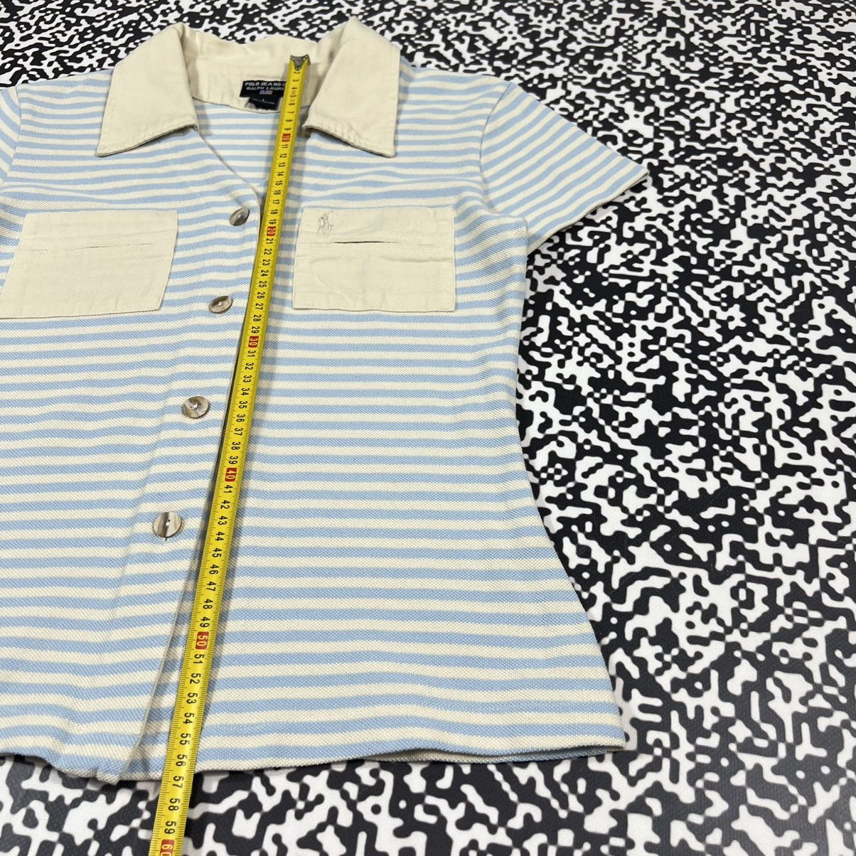 Polo Ralph Lauren Vintage 00s Polo Ralph Lauren Striped Retro Style T-shirt Size L / US 10 / IT 46 - 16 Thumbnail
