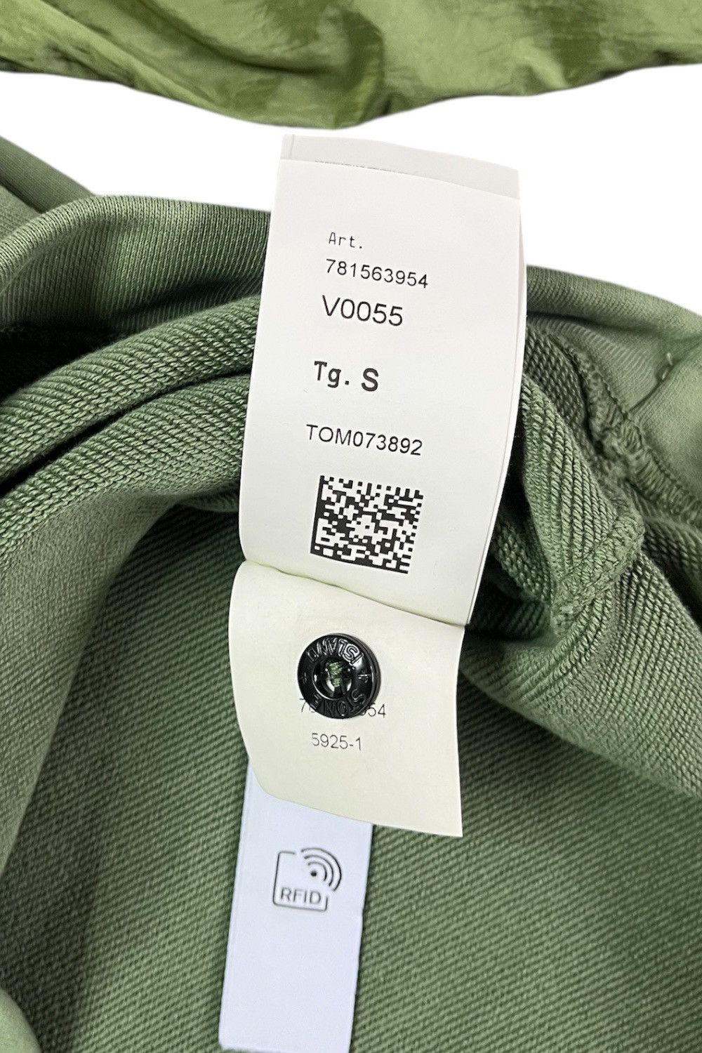 Stone Island Stone Island S/S 23 Olive Patch Pocket Sweatshirt Size US S / EU 44-46 / 1 - 5 Thumbnail