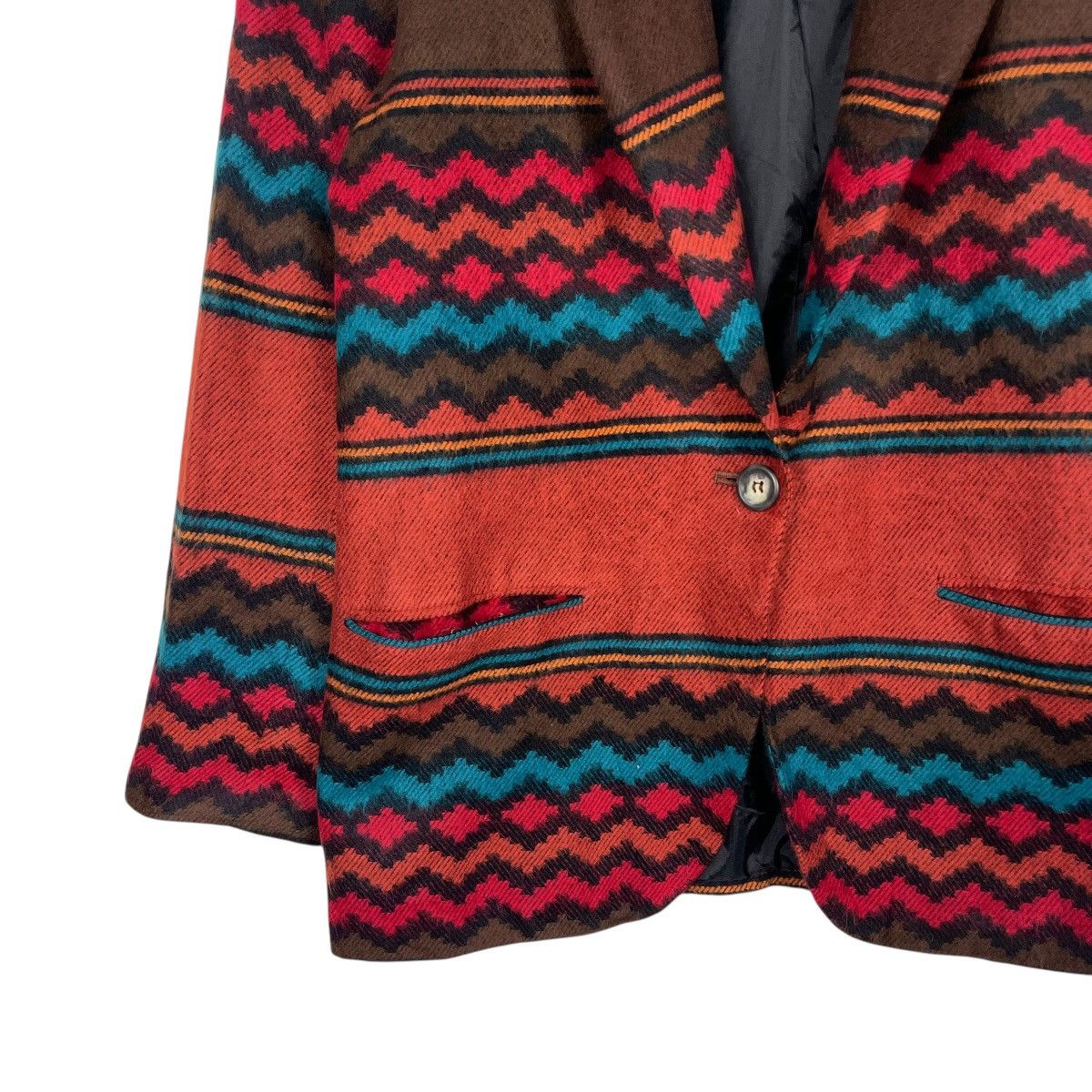 Melrose Vintage 90s Index By Melrose Navajo Native Button Jacket Size US M / EU 48-50 / 2 - 3 Thumbnail