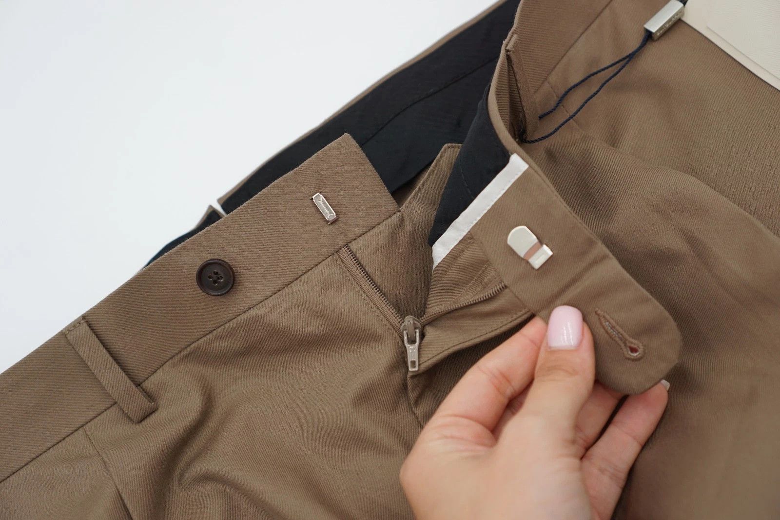 Suitsupply Men Suitsupply Pants Cotton Brown Brescia ETomas 30 UK/US50S Size 50S - 3 Thumbnail