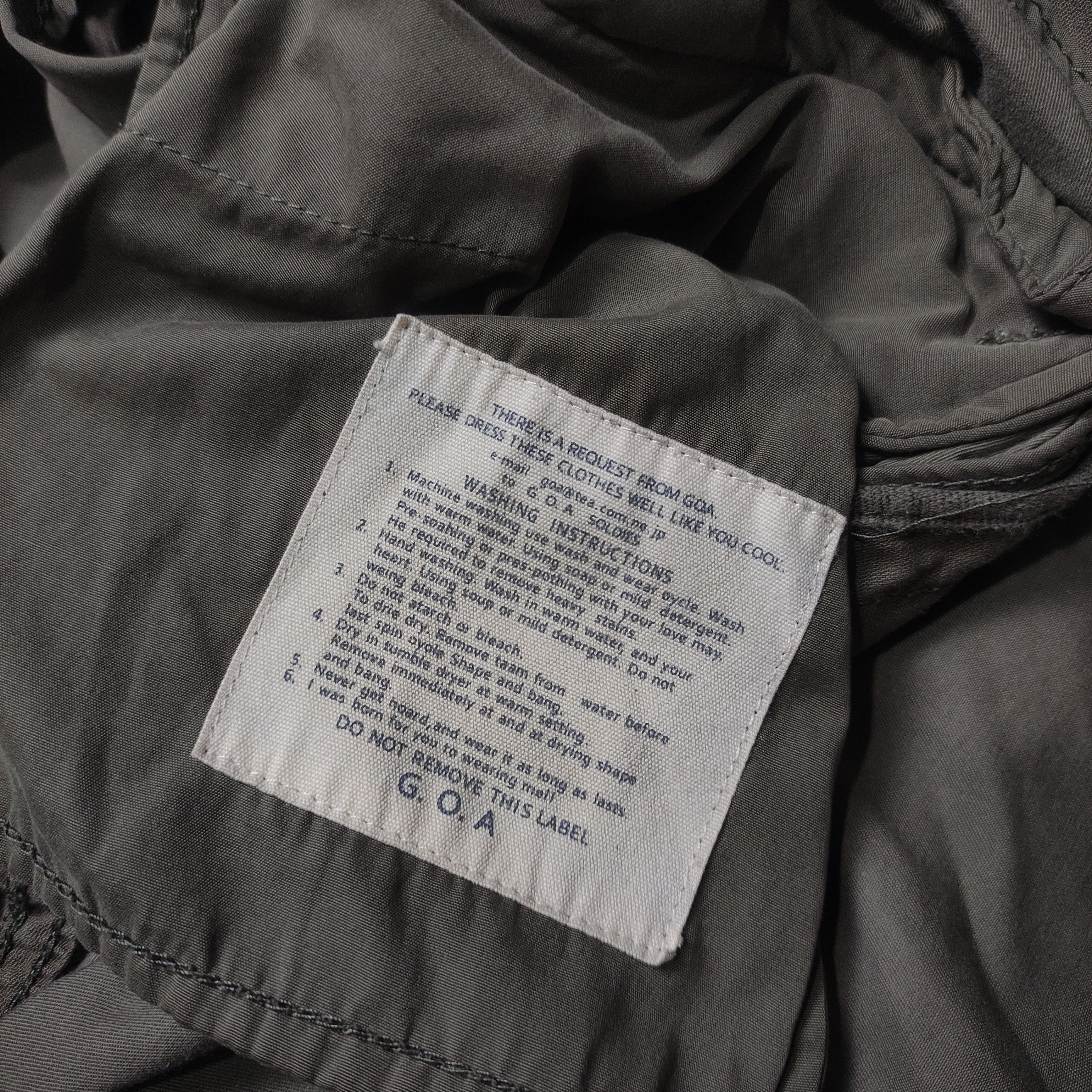If Six Was Nine × Japanese Brand × Le Grande Bleu (L.G.B.) Goa Cargo Pilots Pants military style Size US 33 - 11 Thumbnail