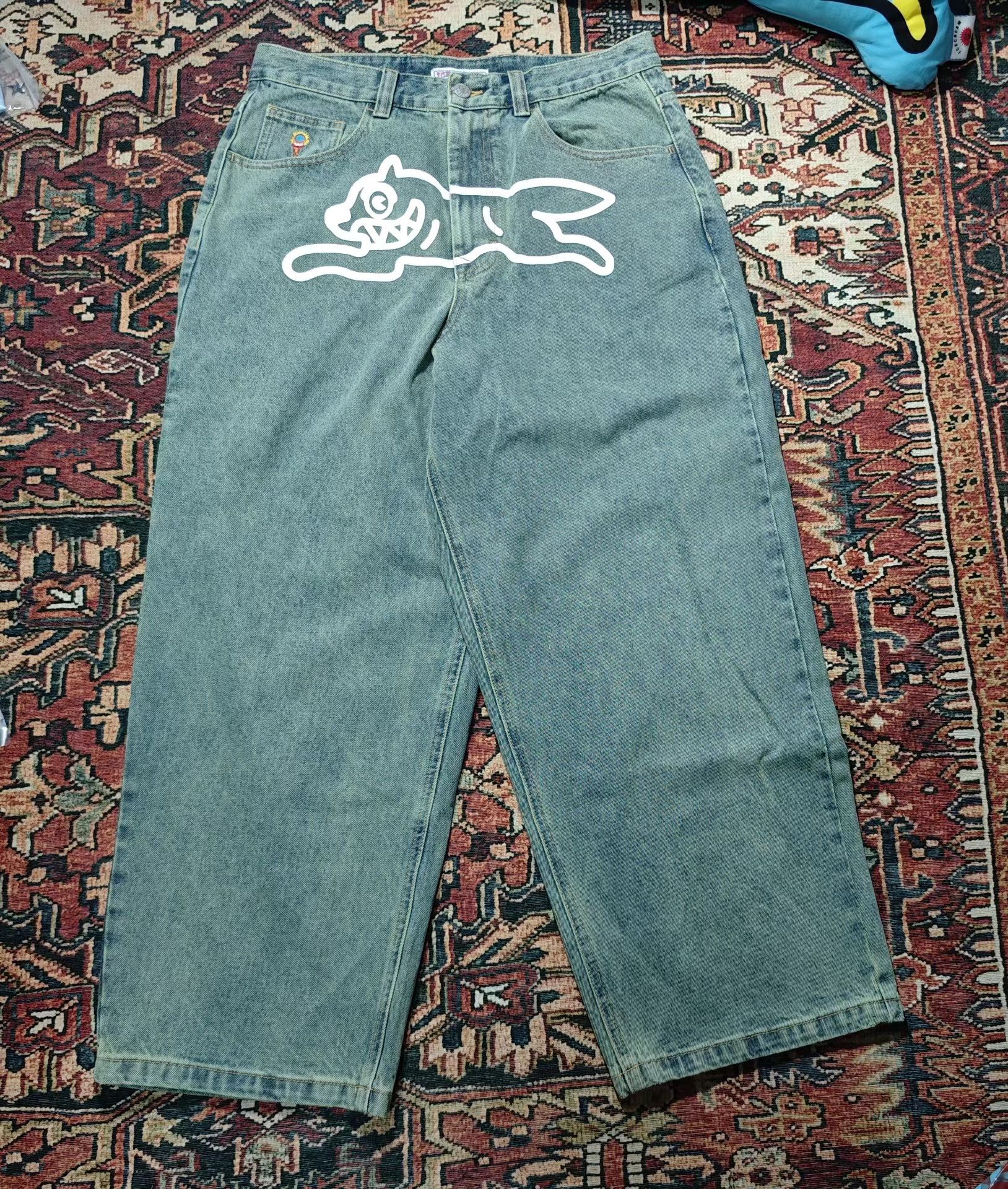 Billionaire Boys Club Billionaire Boys Club washed relaxed-fit jeans Size US 32 / EU 48 - 1 Thumbnail