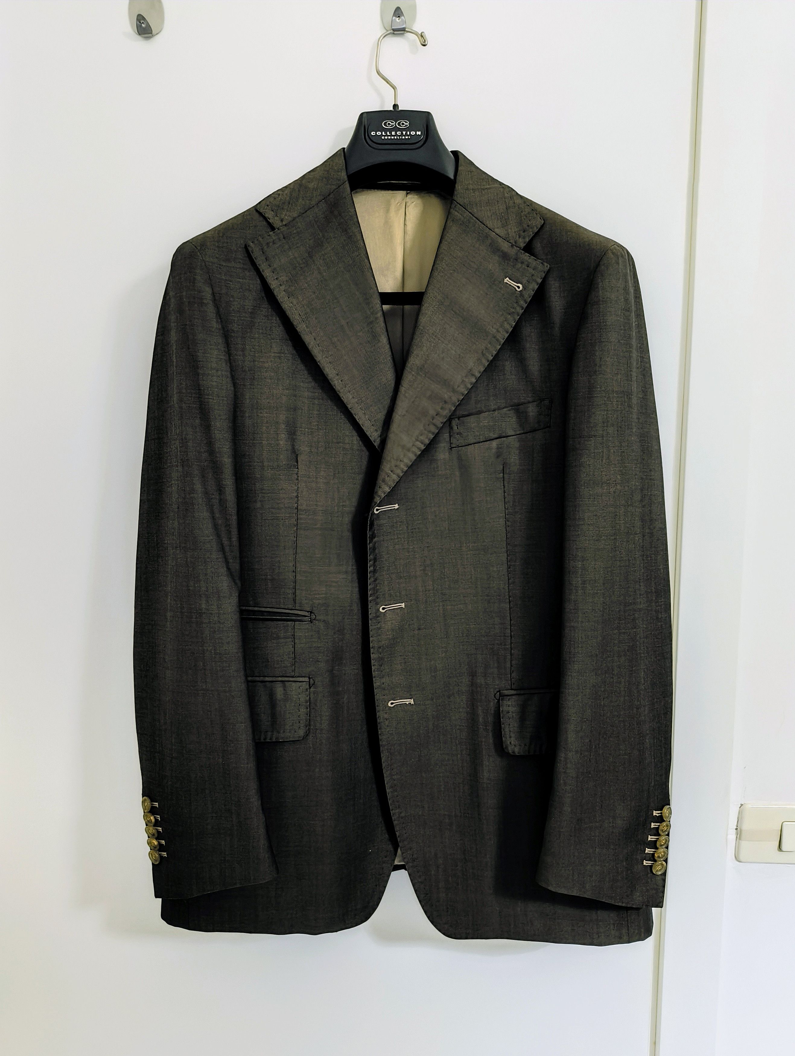 Tagliatore Tagliatore IT 50 Suit – Drop 7R – Super 100’s Wool Size 50R - 2 Thumbnail