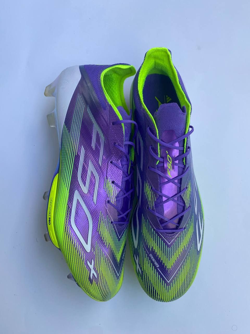 Adidas Adidas F50+ Violet/Green JS3211 Size US 9 / EU 42 - 5 Thumbnail