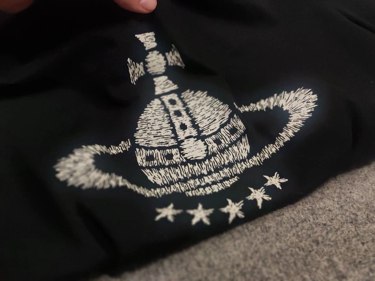 Vintage Vivienne Westwood Authentic Orb BIg Logo Black Mens T-Shirt Size US M / EU 48-50 / 2 - 16 Thumbnail