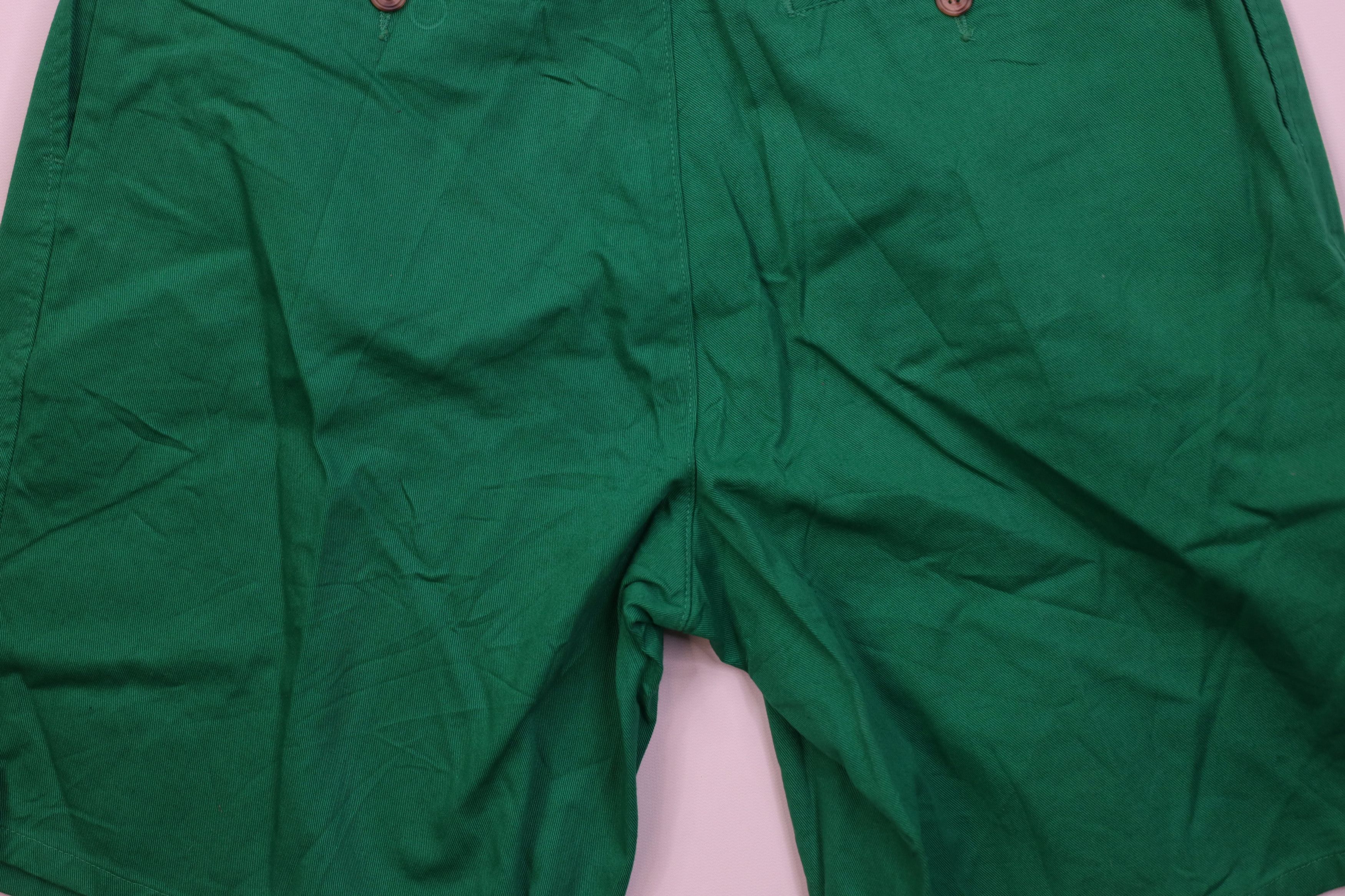 Vintage Deadstock Vintage 70s Streetwear Above Knee Shorts Kelly USA Size US 32 / EU 48 - 13 Thumbnail