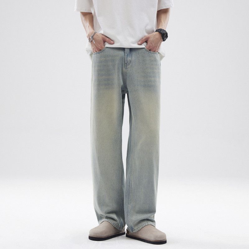 Vintage American oversized vintage distressed men's baggy jeans Size US 32 / EU 48 - 1 Thumbnail