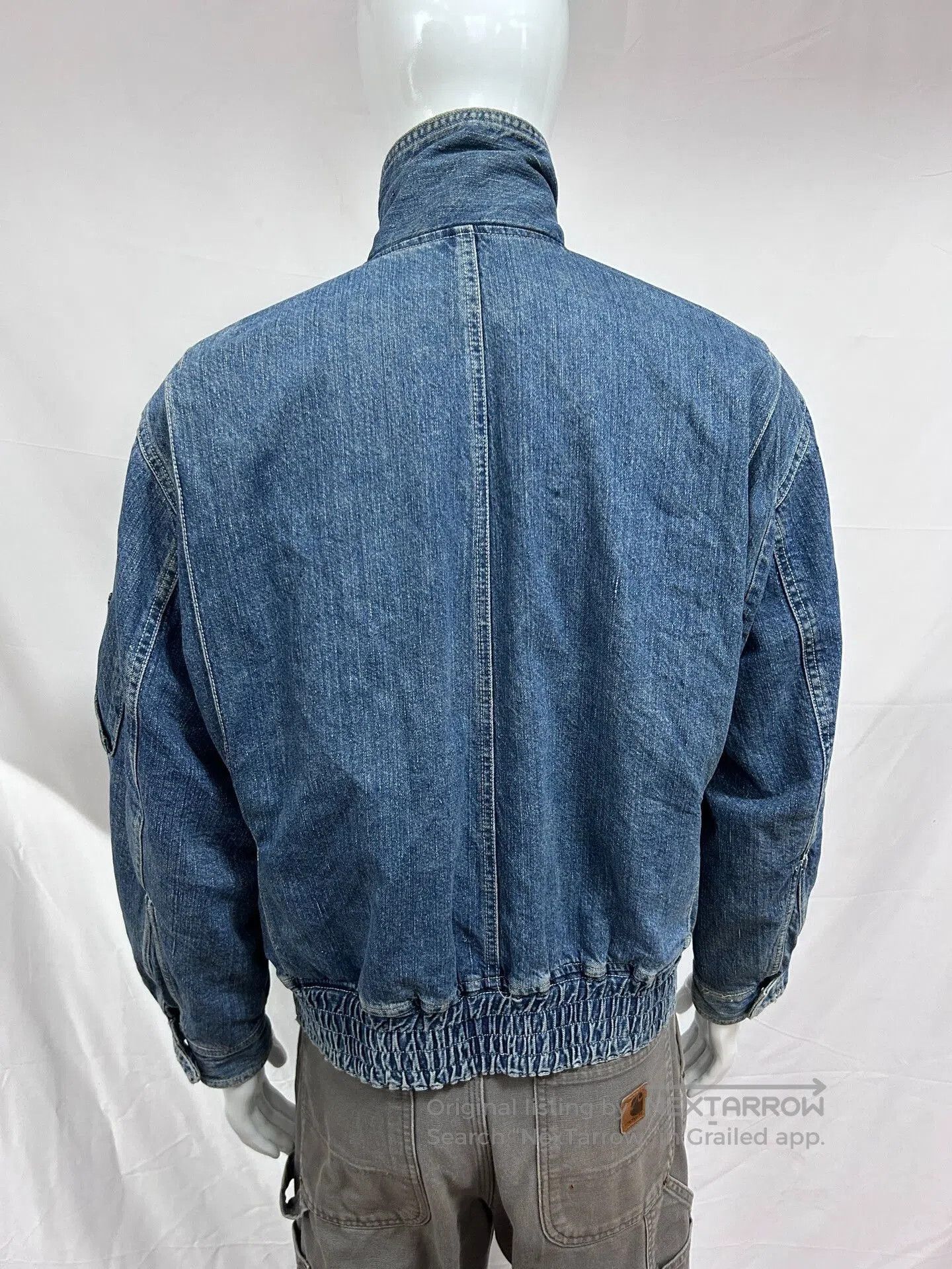 Vintage Vintage Issey Miyake Denim Bomber. Size US M / EU 48-50 / 2 - 8 Thumbnail