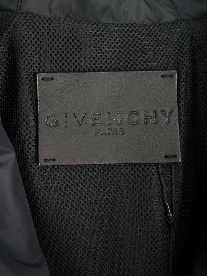 Givenchy Givenchy Size52 Back Logo Mixed Leather Jacket Size US M / EU 48-50 / 2 - 4 Thumbnail