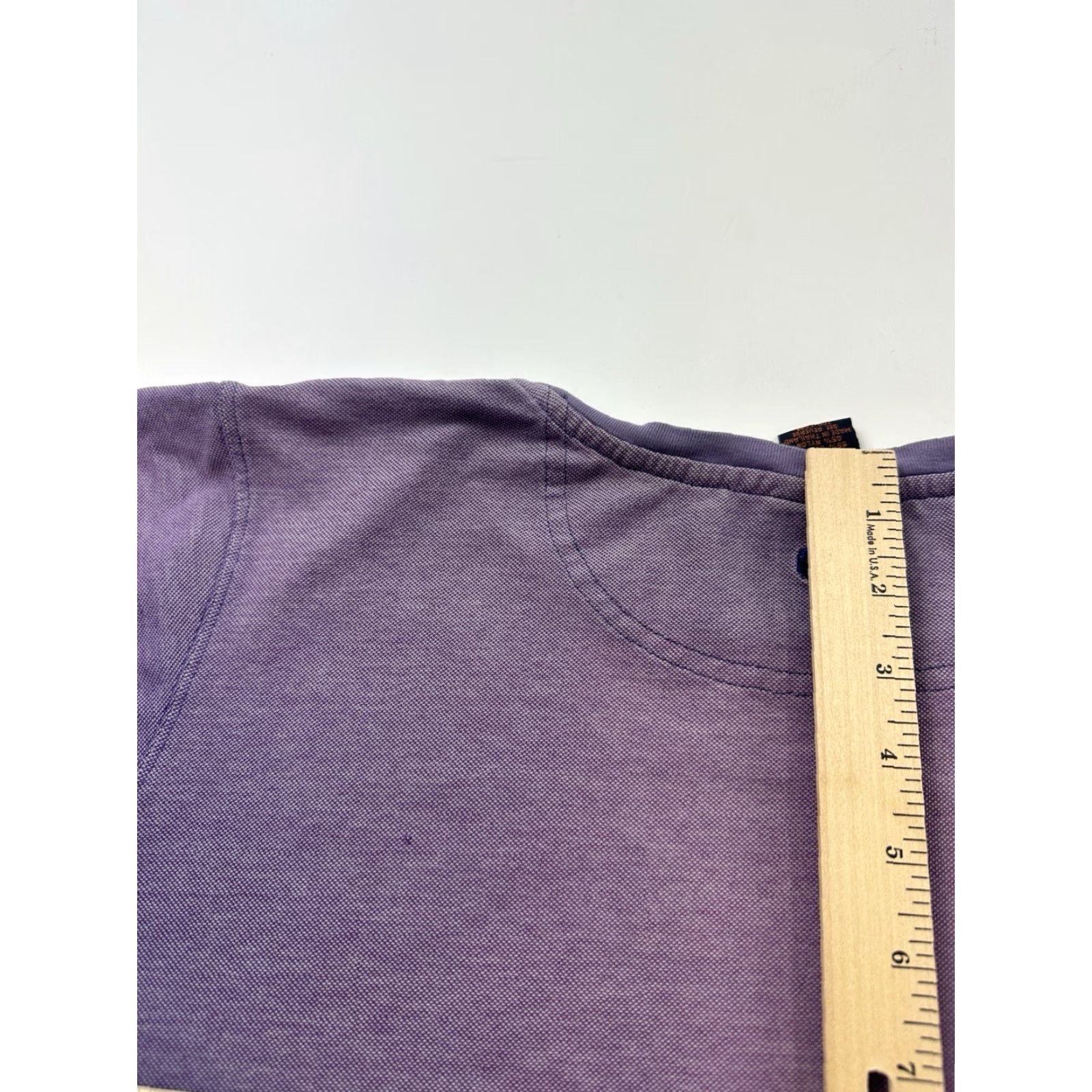 Vintage Ojai Shirt Womens Large Purple Short Sleeve Pullover Casual Ladies Size L / US 10 / IT 46 - 6 Thumbnail