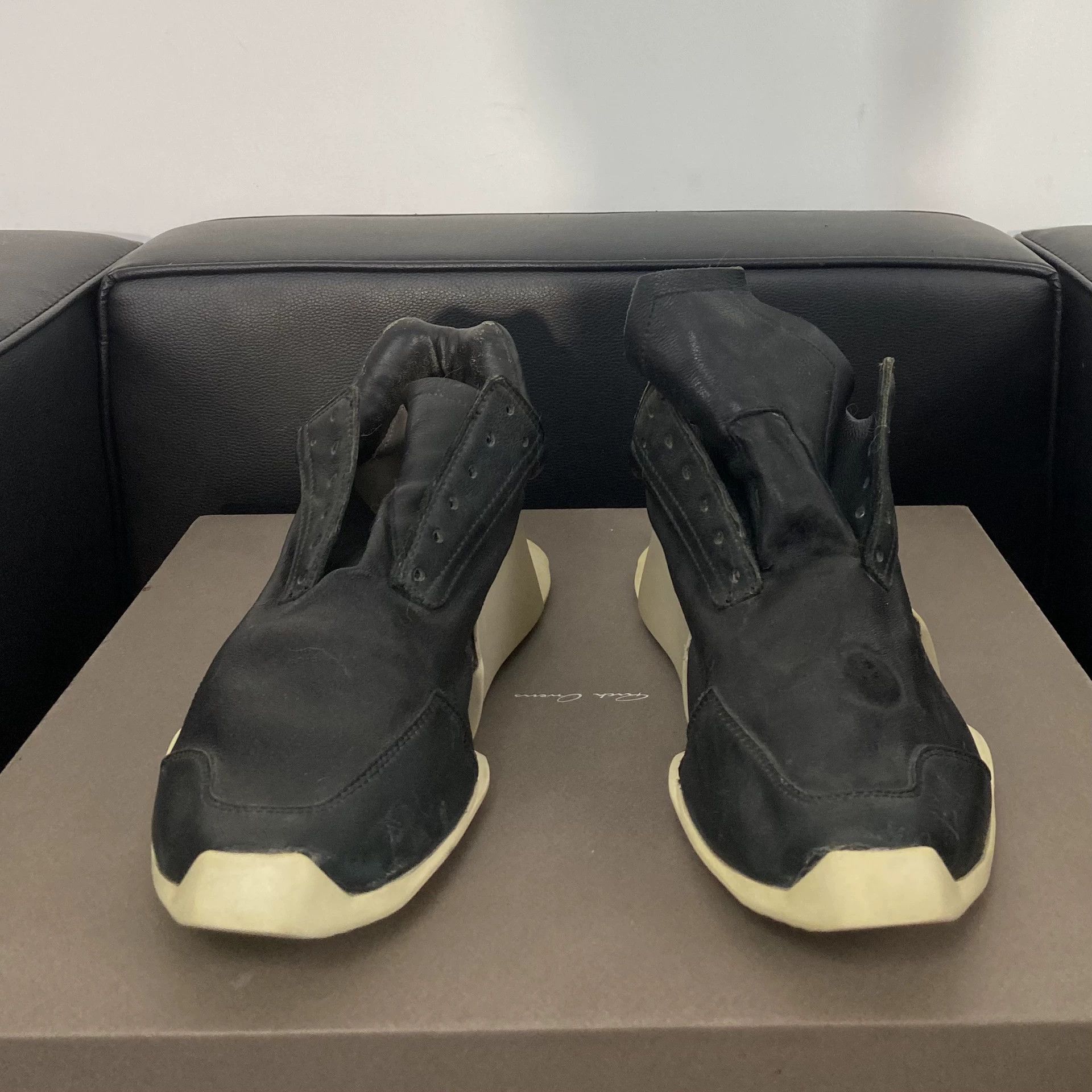 Rick Owens Rickowens adidas Collaboration Tank Low-Top Size US 6.5 / EU 39-40 - 5 Thumbnail