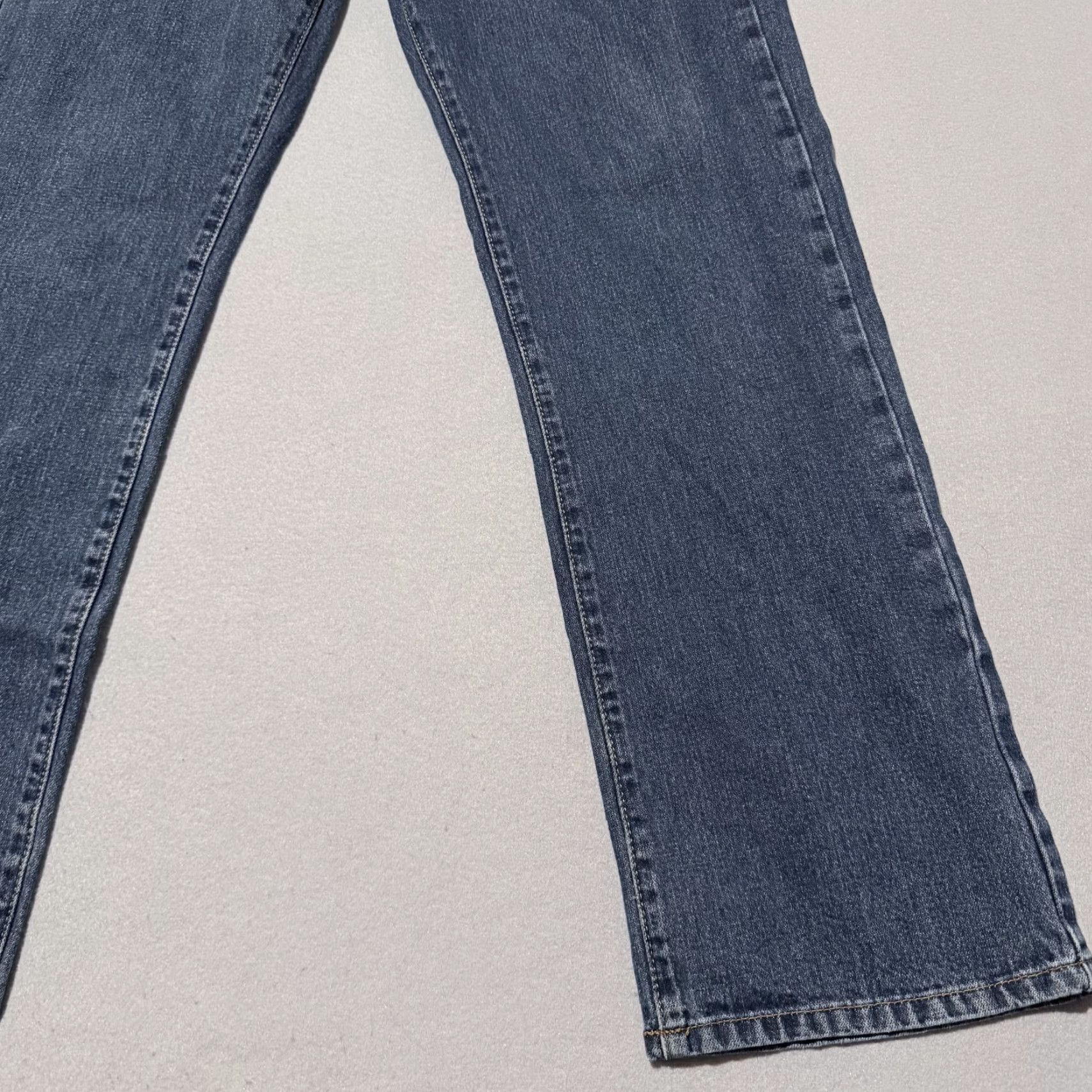 Vintage Urban Pipeline Jeans Men Blue Denim Mid Rise Straight Button Fly 34x32 Jeans Size US 34 / EU 50 - 6 Thumbnail