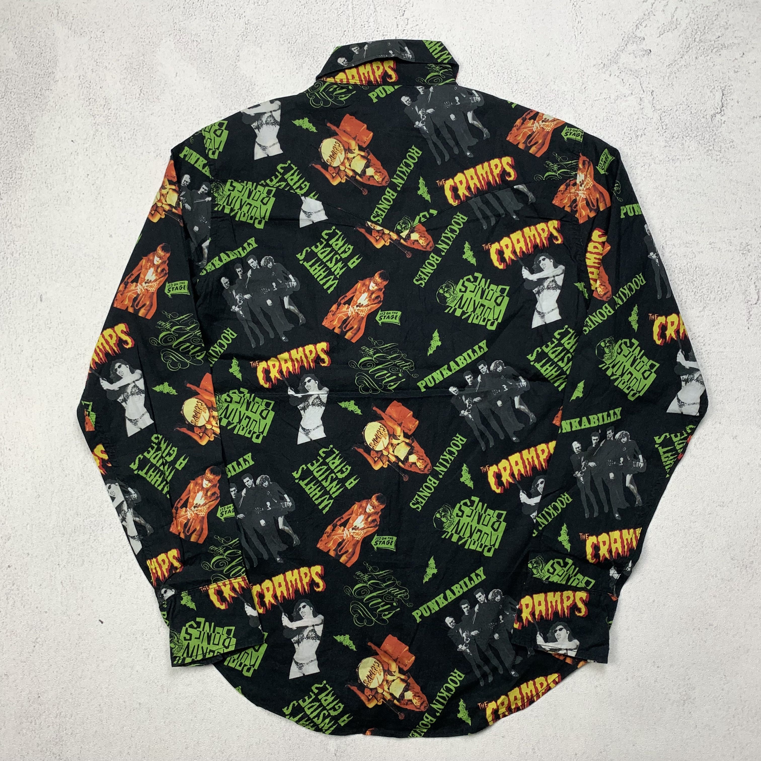 Hysteric Glamour Hysteric Glamour The Cramps Button Up Shirt L/S Size US S / EU 44-46 / 1 - 2 Thumbnail