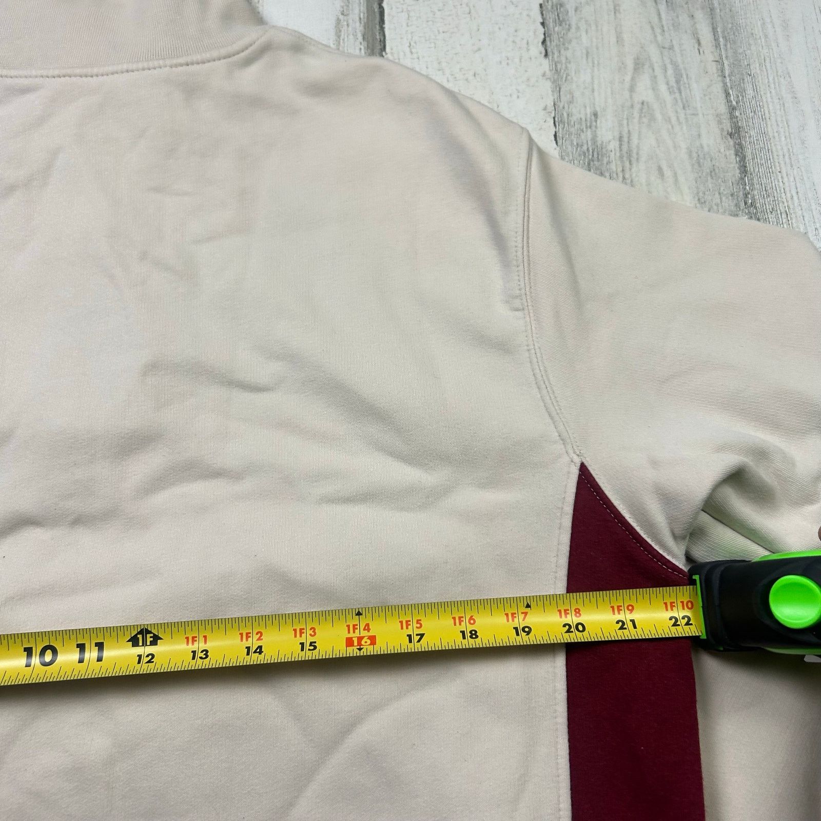 Nike × Vintage Vintage Y2K Nike Athletics pullover 1/4 zip Sweatshirt Size US L / EU 52-54 / 3 - 9 Thumbnail