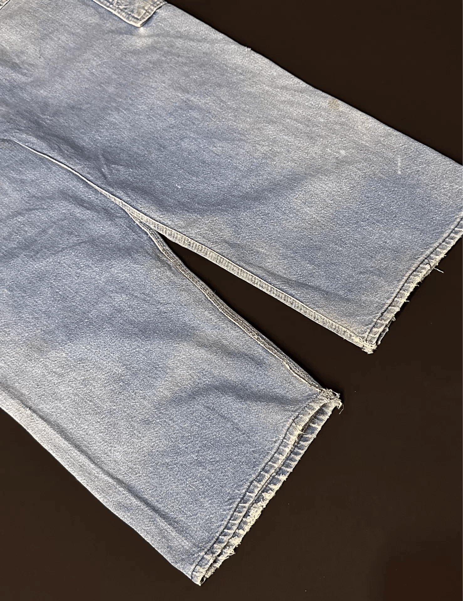 Other Vintage 50-60s USA Farmer Repaired Baggy Overalls Size US 30 / EU 46 - 8 Thumbnail