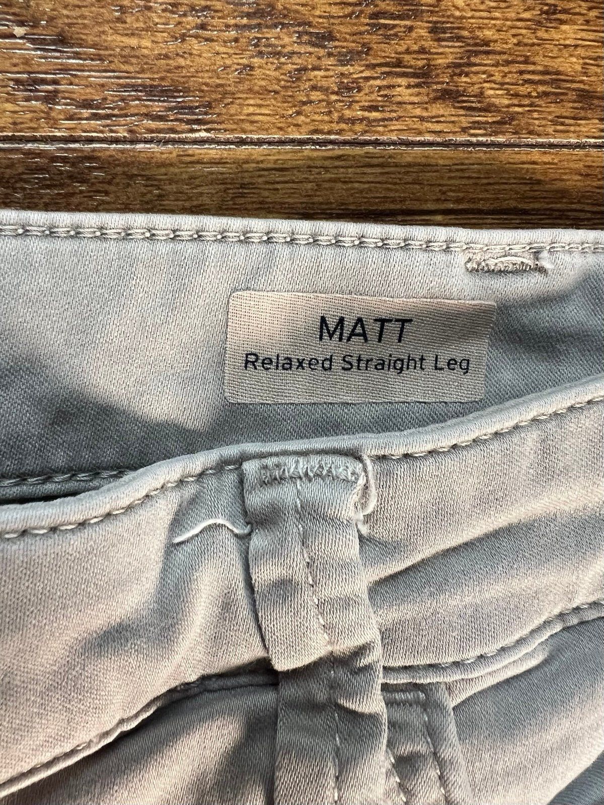 Mavi Mavi Matt Relaxed Straight Leg Pants size 40x35 Casual Twill Size US 40 / EU 56 - 4 Thumbnail