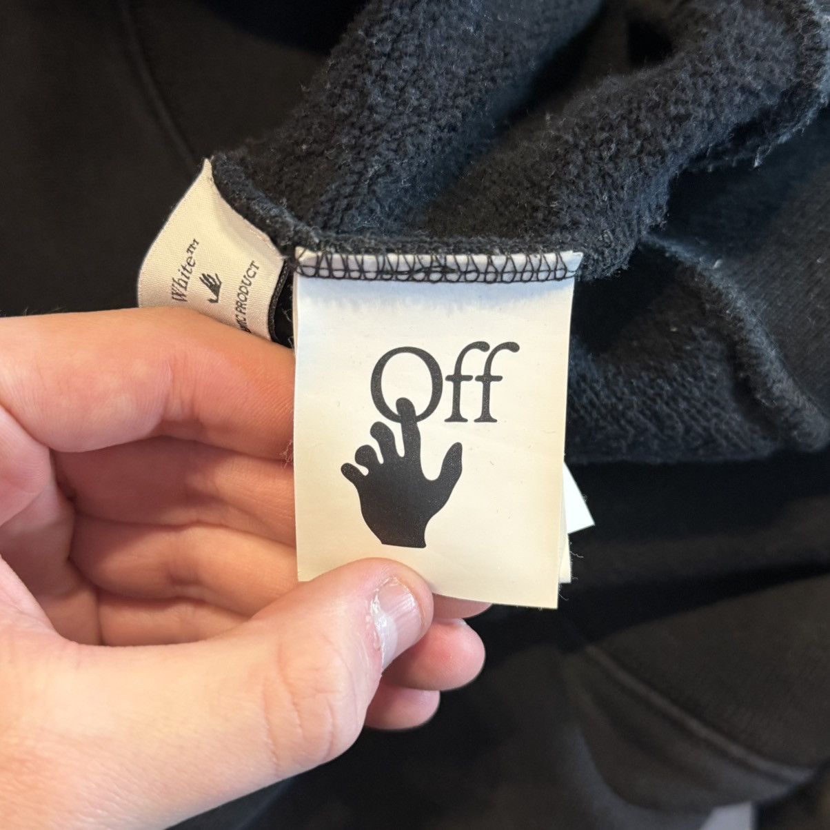 Off-White Off White Logo Crewneck Size US L / EU 52-54 / 3 - 5 Thumbnail