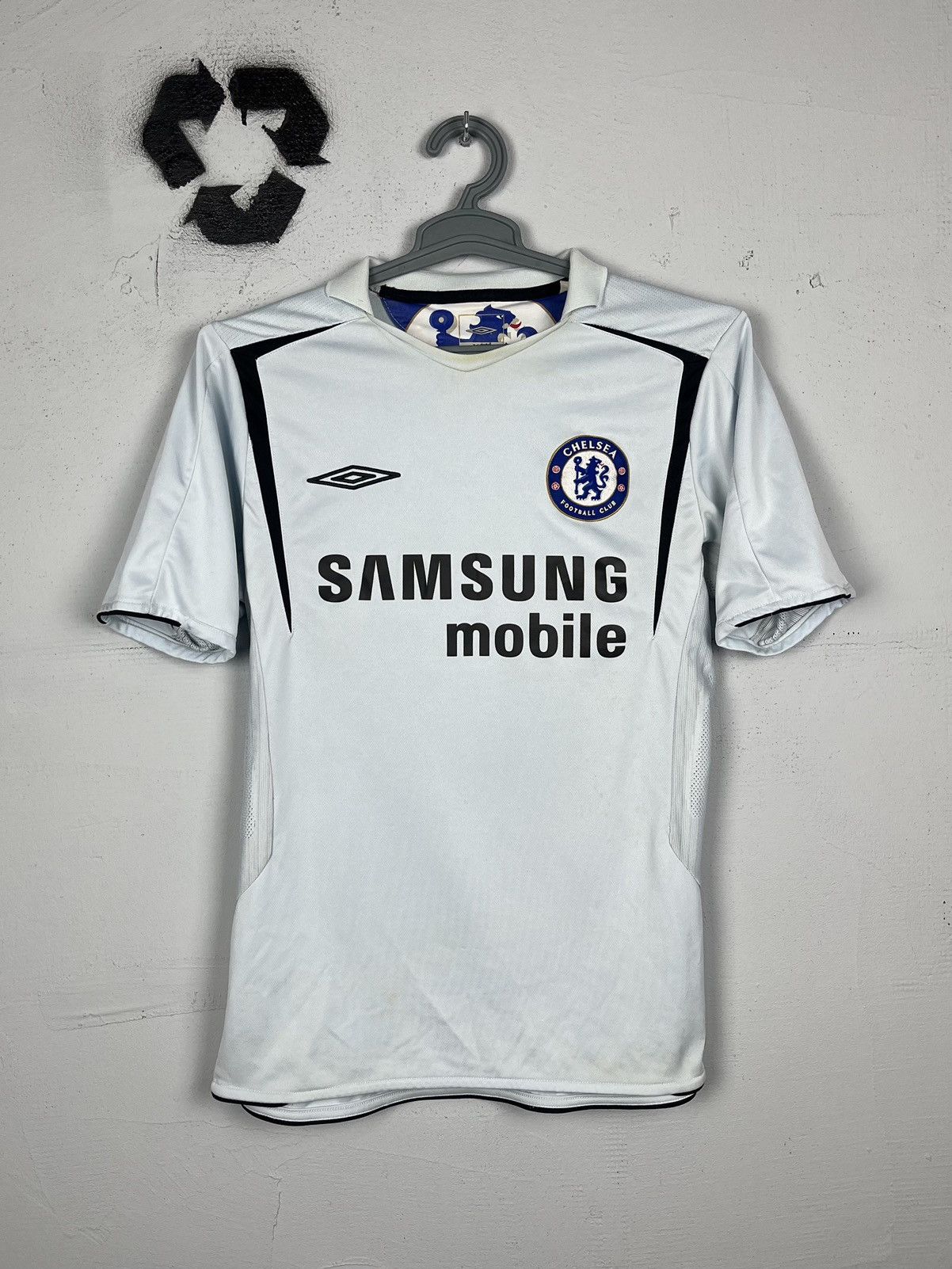 Chelsea Jersey vintage Umbro baby blue football kit Tops