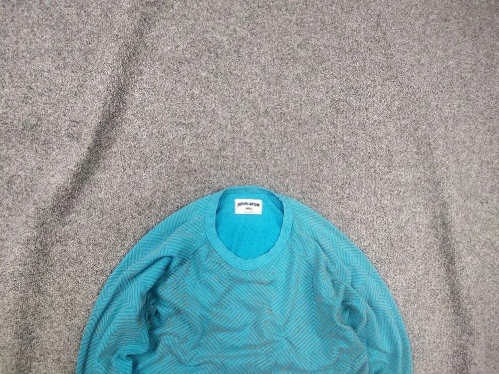 Fucking Awesome Fucking Awesome LSD Blue Pattern Crew chek Sweatshirt Size US S / EU 44-46 / 1 - 1 Thumbnail