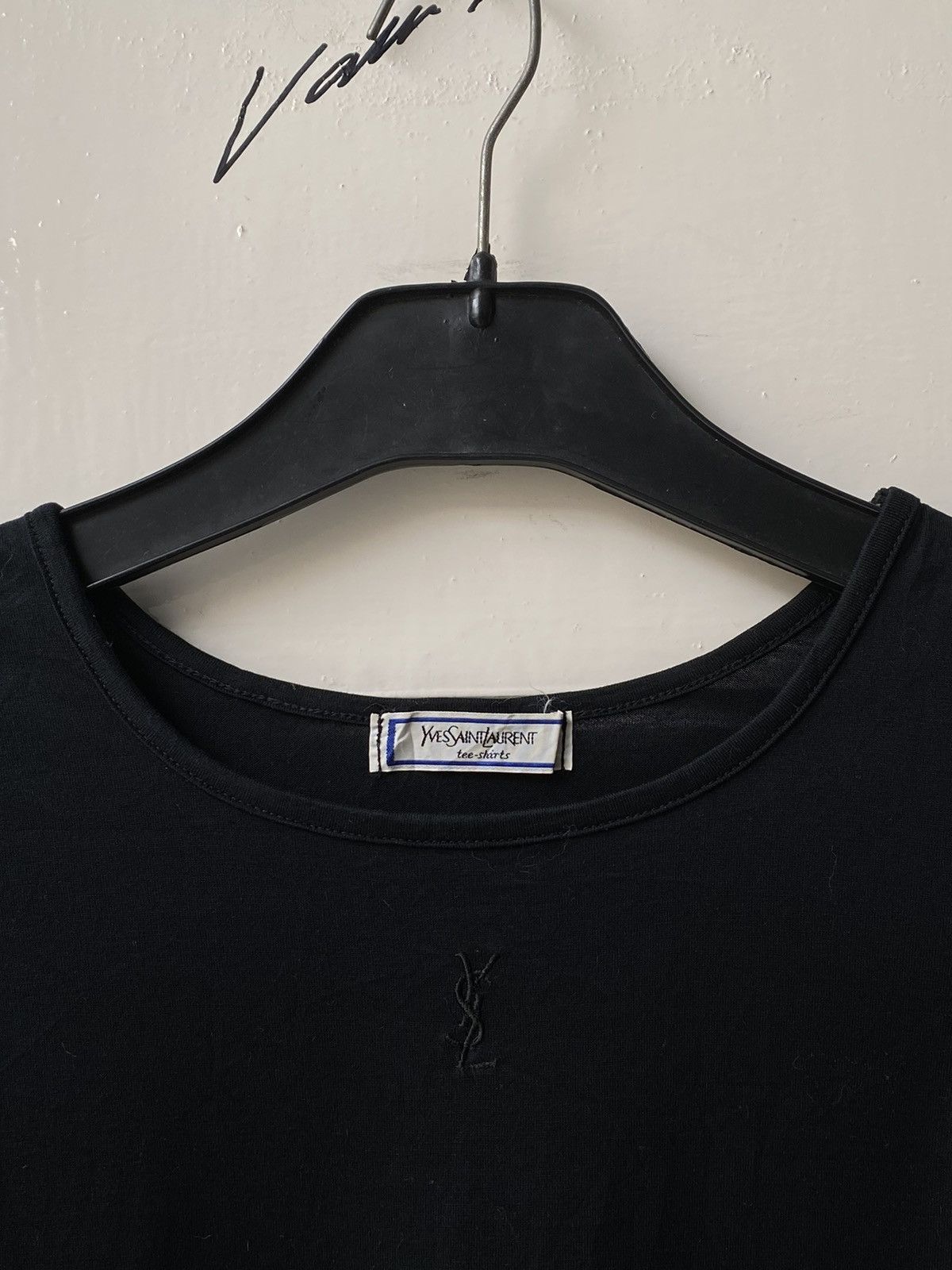 Yves Saint Laurent YSL Yves Saint Laurent Black T-shirt Size US XS / EU 42 / 0 - 5 Thumbnail
