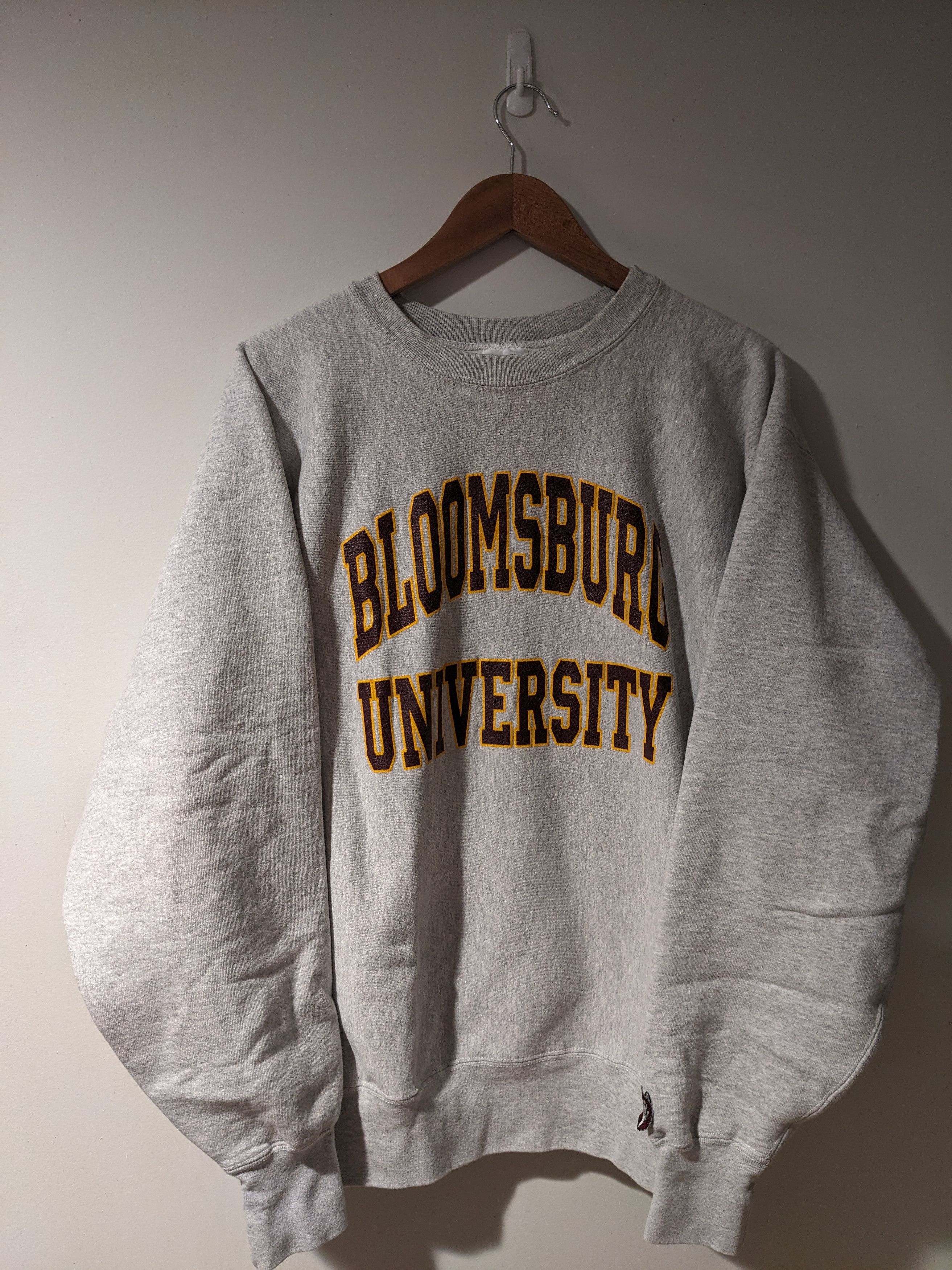 Vintage Vintage 90s Bloomsburg University College Sweatshirt Size US XXL / EU 58 / 5 - 1 Thumbnail