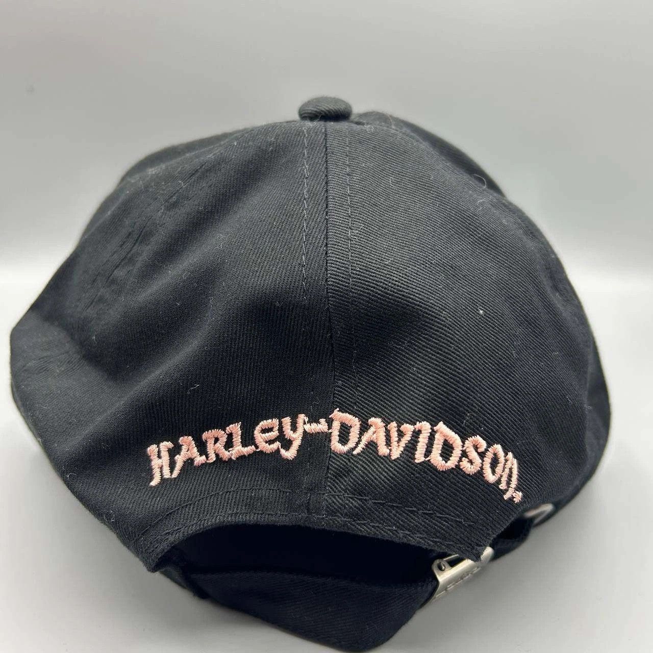 Harley Davidson Harley Davidson Motorcycles Hat Embroidered StrapBack Cotton Size ONE SIZE - 4 Thumbnail