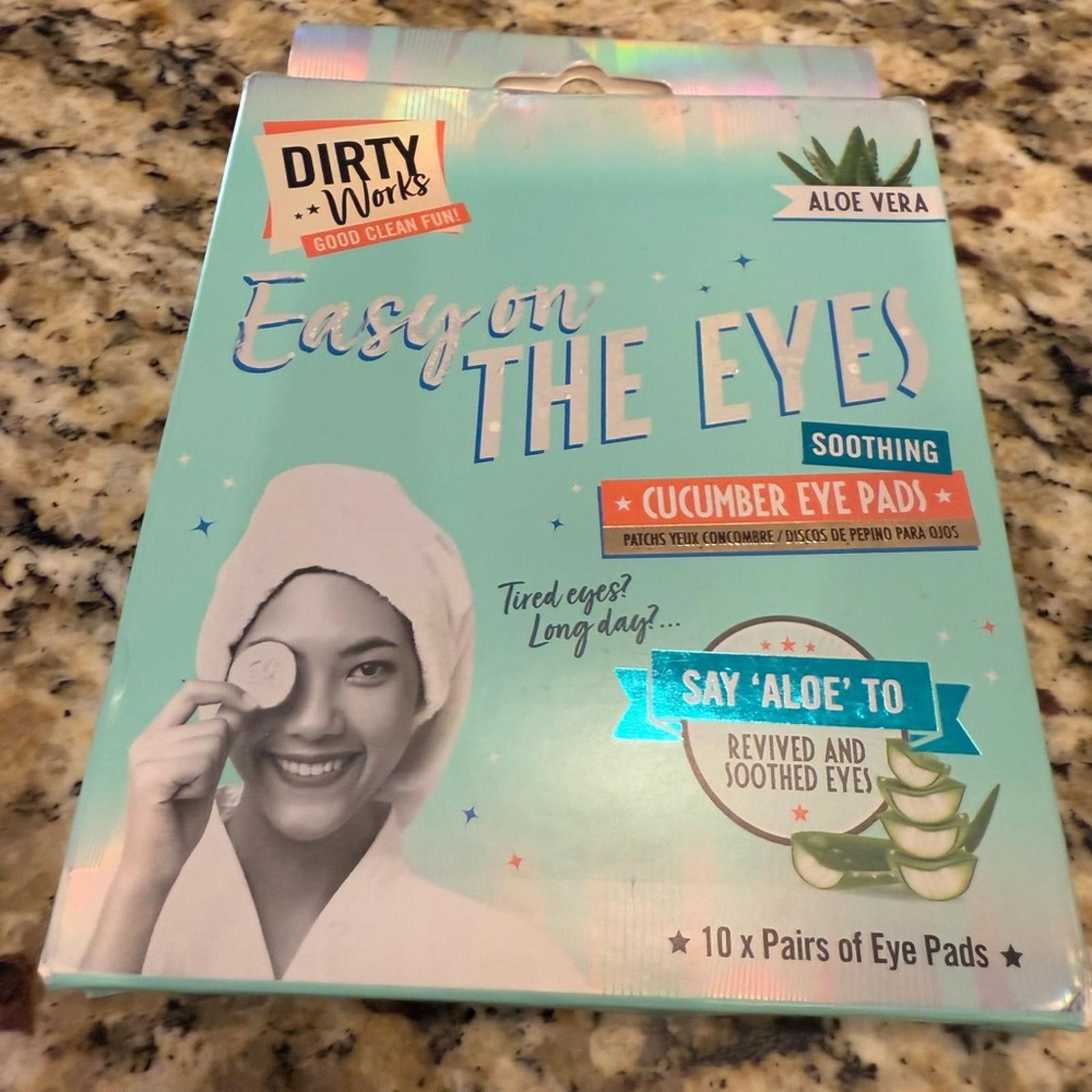 Other Dirty Works Soothing Cucumber Eye Pads set of 10 Size ONE SIZE - 1 Thumbnail