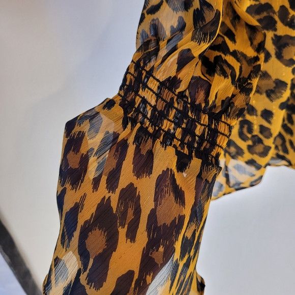Joseph Ribkoff Joseph Ribkoff Leopard PrintBlouse Style 193641- Size 10 Size L / US 10 / IT 46 - 5 Thumbnail