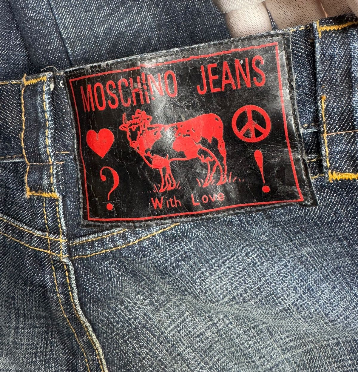 Moschino × Vintage Moschino Vintage Jeans Flared 90s size 34 Size 25" / US 0 / IT 36 - 11 Thumbnail