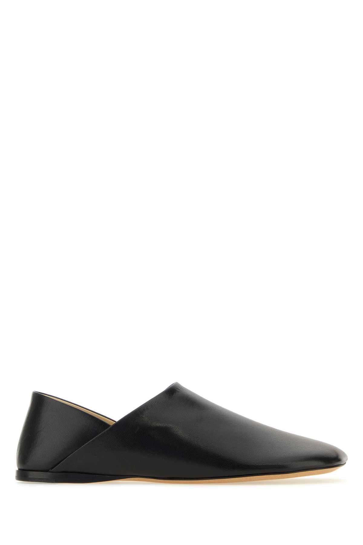 image of Loewe Black Leather Toy Loafers, Women's (Size 7)