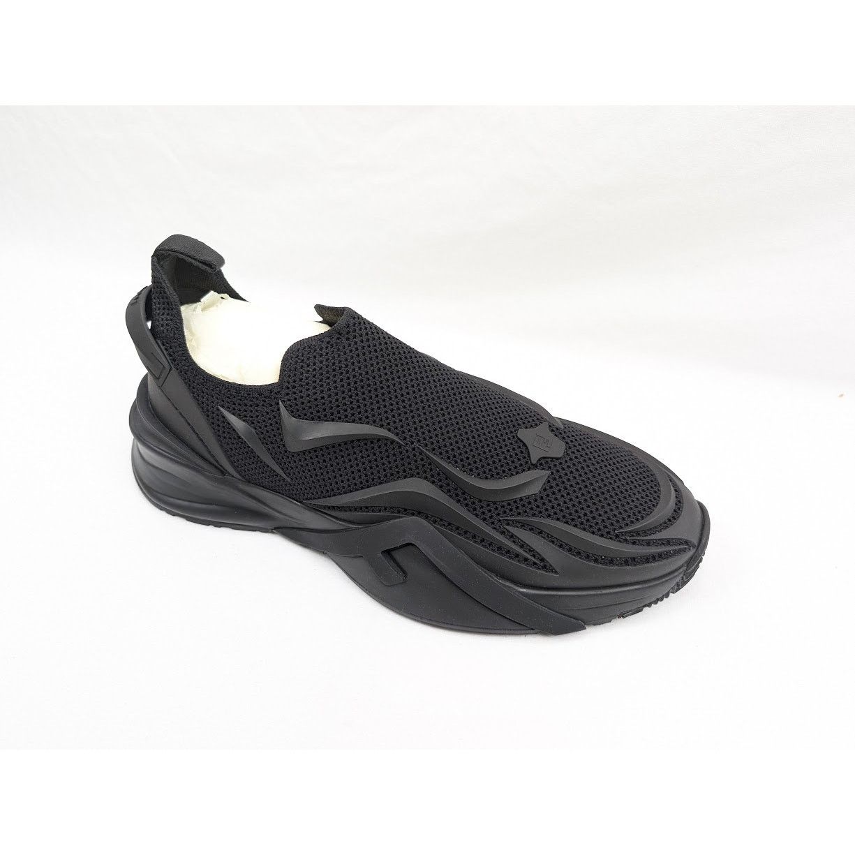Fendi o1rshd1 Flow Sneakers in Black Size US 12 / EU 45 - 2 Thumbnail