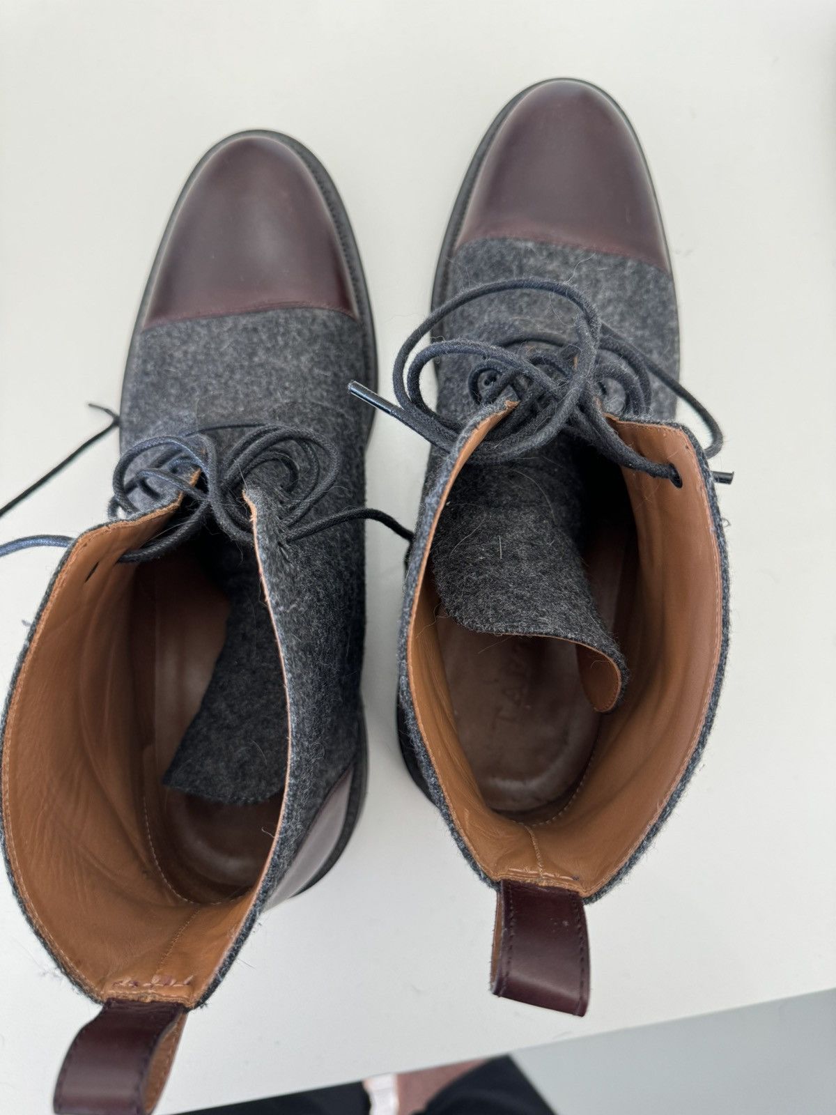 TAFT Taft The Jack in Grey/Oxblood 11 Size US 11 / EU 44 - 8 Thumbnail
