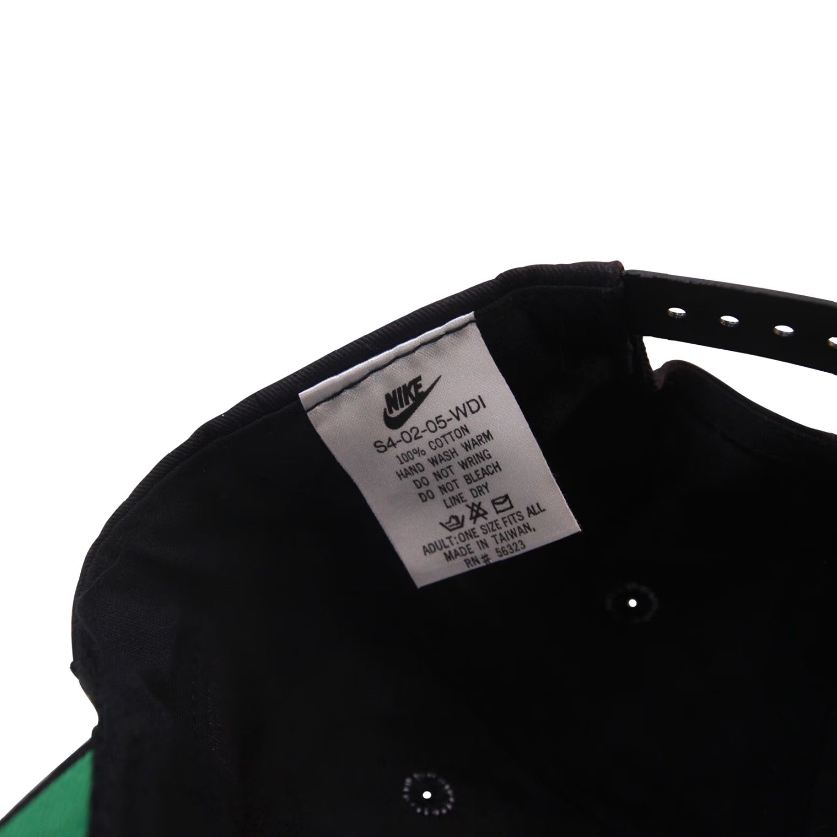Nike Vintage Nike Swoosh Snapback Cap 90s Black Cap Mens OS Snapback 90s Nike Swoosh Black Mens OS Size ONE SIZE - 7 Thumbnail