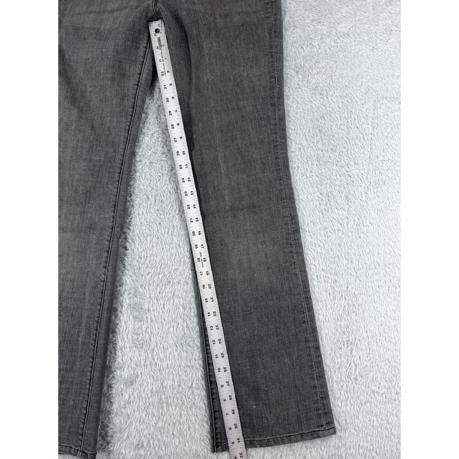 Other OOH LA LA Jeans Womens 4 Gray Denim Bootcut Low Rise Size 27" / US 4 / IT 40 - 7 Thumbnail