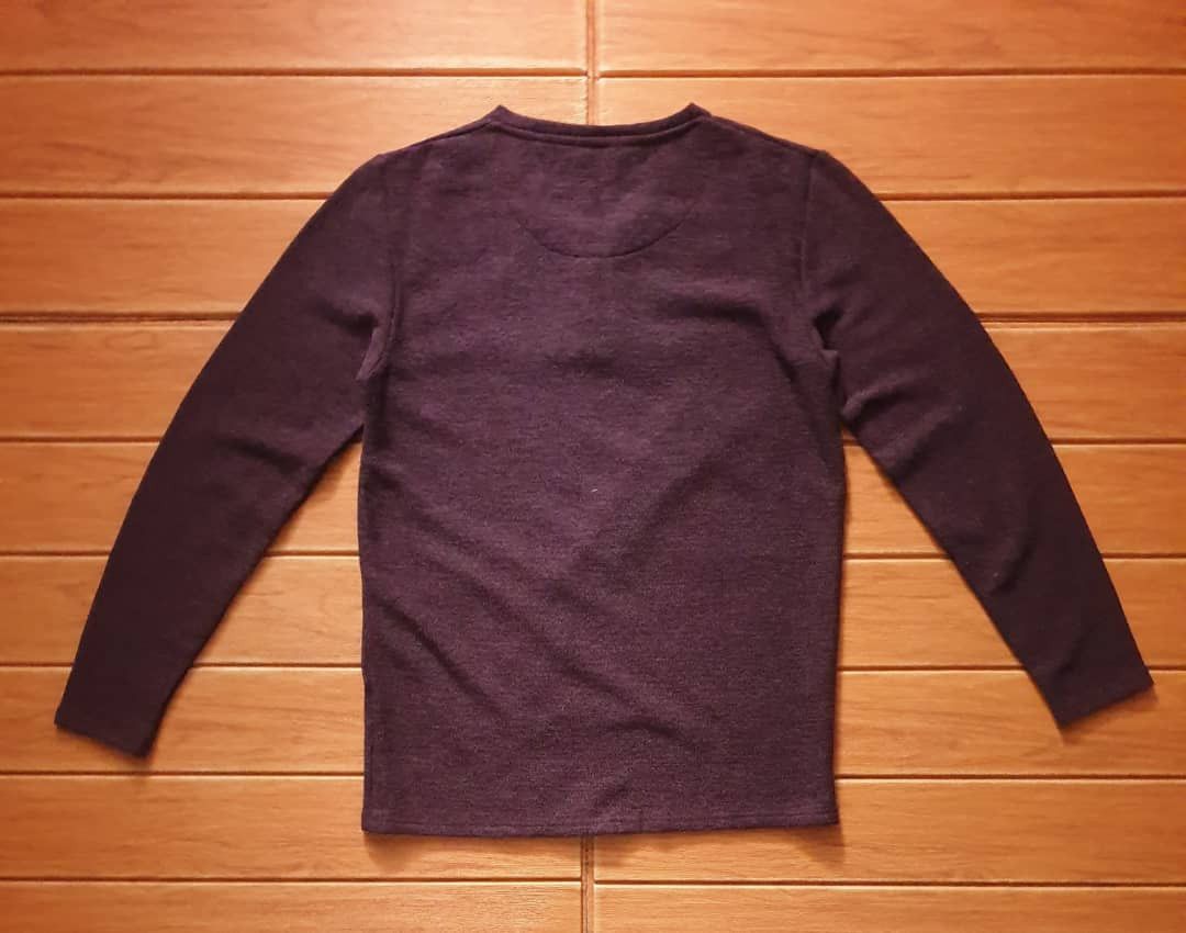 Japanese Brand Nota Bene burgendy colour longsleeve shirt Size US M / EU 48-50 / 2 - 7 Thumbnail