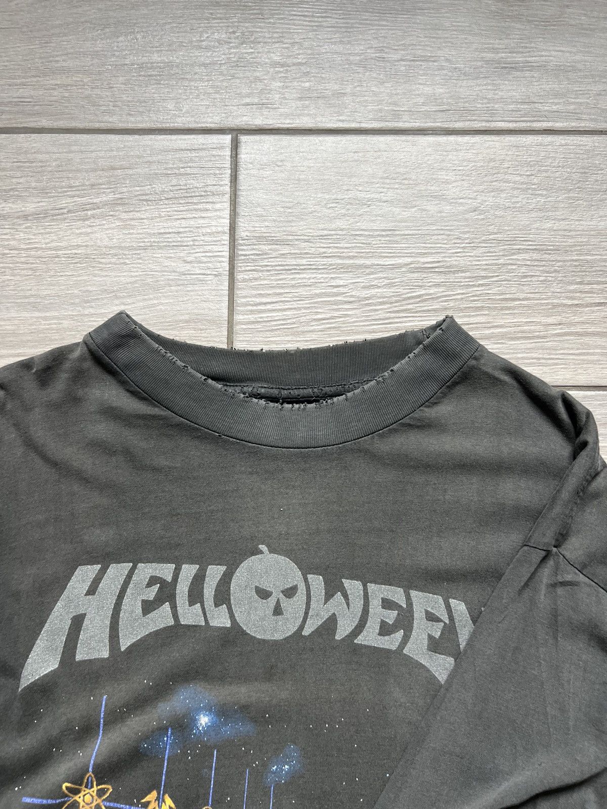 Band Tees × Vintage Rare Vintage Helloween 1994/95 Master Ring World TourT-Shirt Size US M / EU 48-50 / 2 - 10 Thumbnail