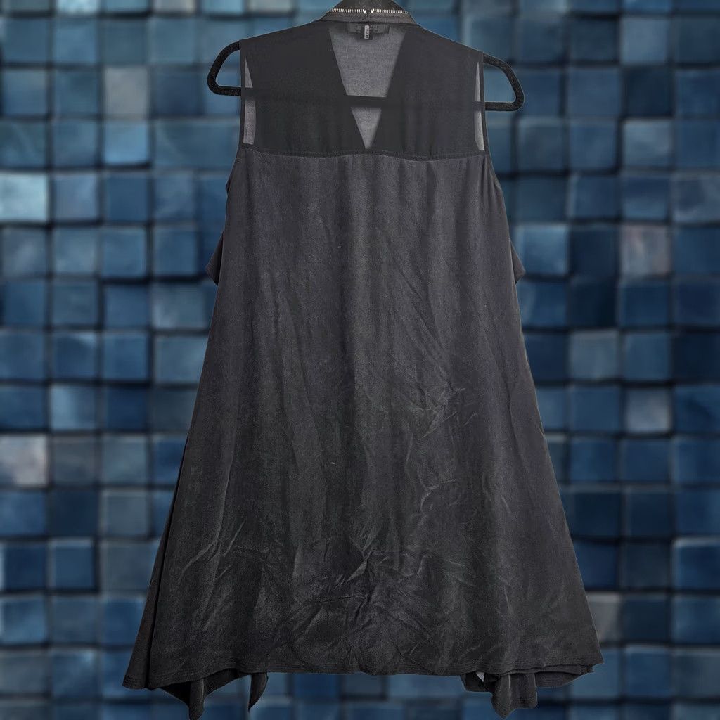 Allsaints AllSaints Black Sleeveless Zip Front Dress Women’s Size 0 Draped Size XS / US 0-2 / IT 36-38 - 1 Thumbnail