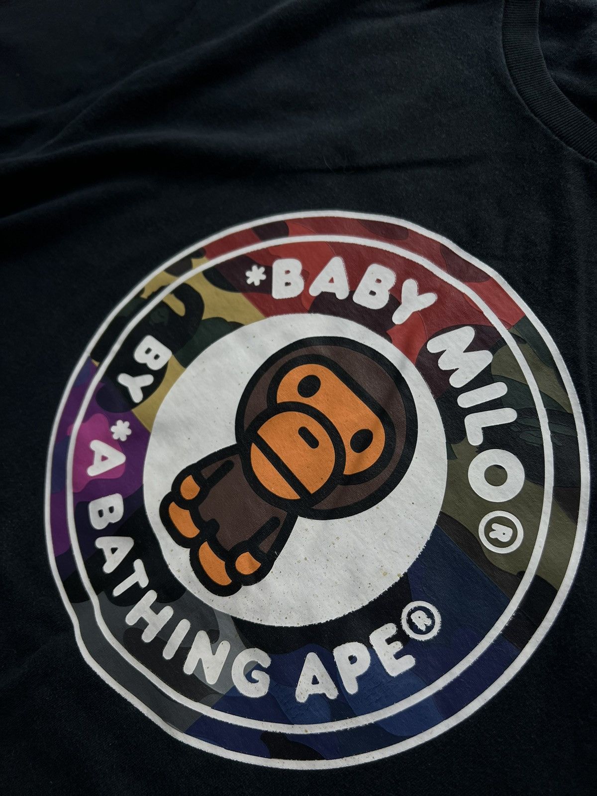 Bape BAPE BABY MILO BUSY WORKS TEE Size US XL / EU 56 / 4 - 10 Thumbnail