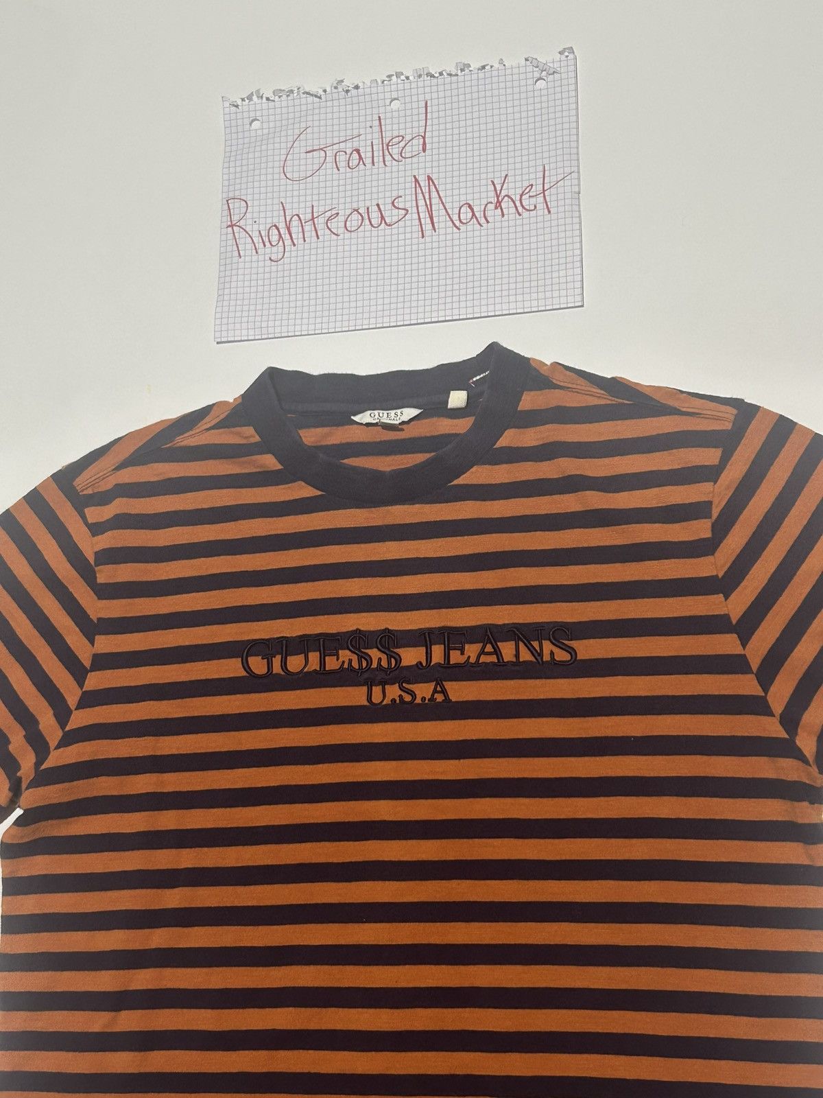 Guess A$AP Rocky x Guess Jeans Tee Size US M / EU 48-50 / 2 - 1 Thumbnail