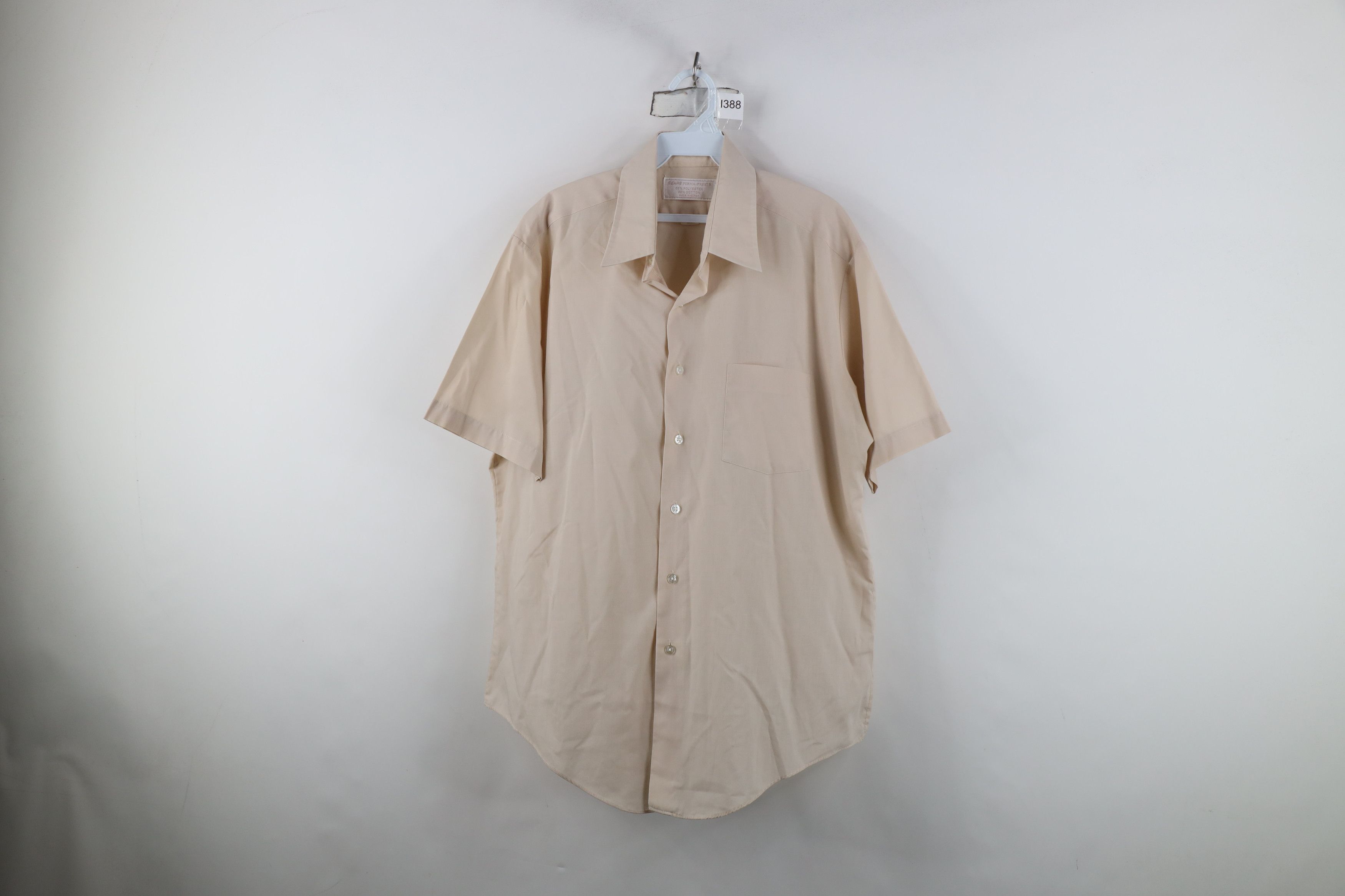 Vintage Vintage 70s Streetwear Short Sleeve Collared Button Shirt Size US M / EU 48-50 / 2 - 1 Thumbnail